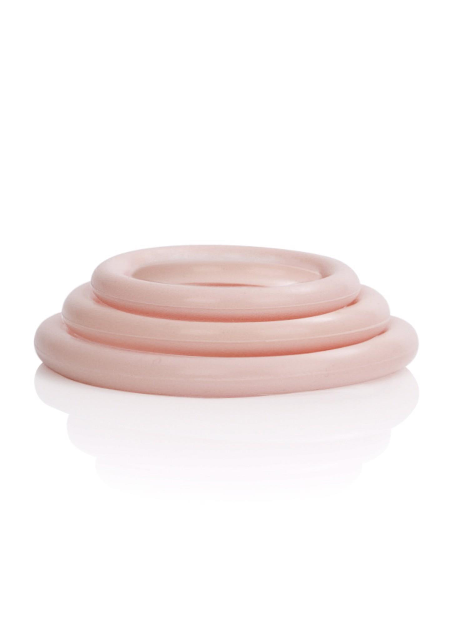 Silicone Support Rings Light Skin Tone