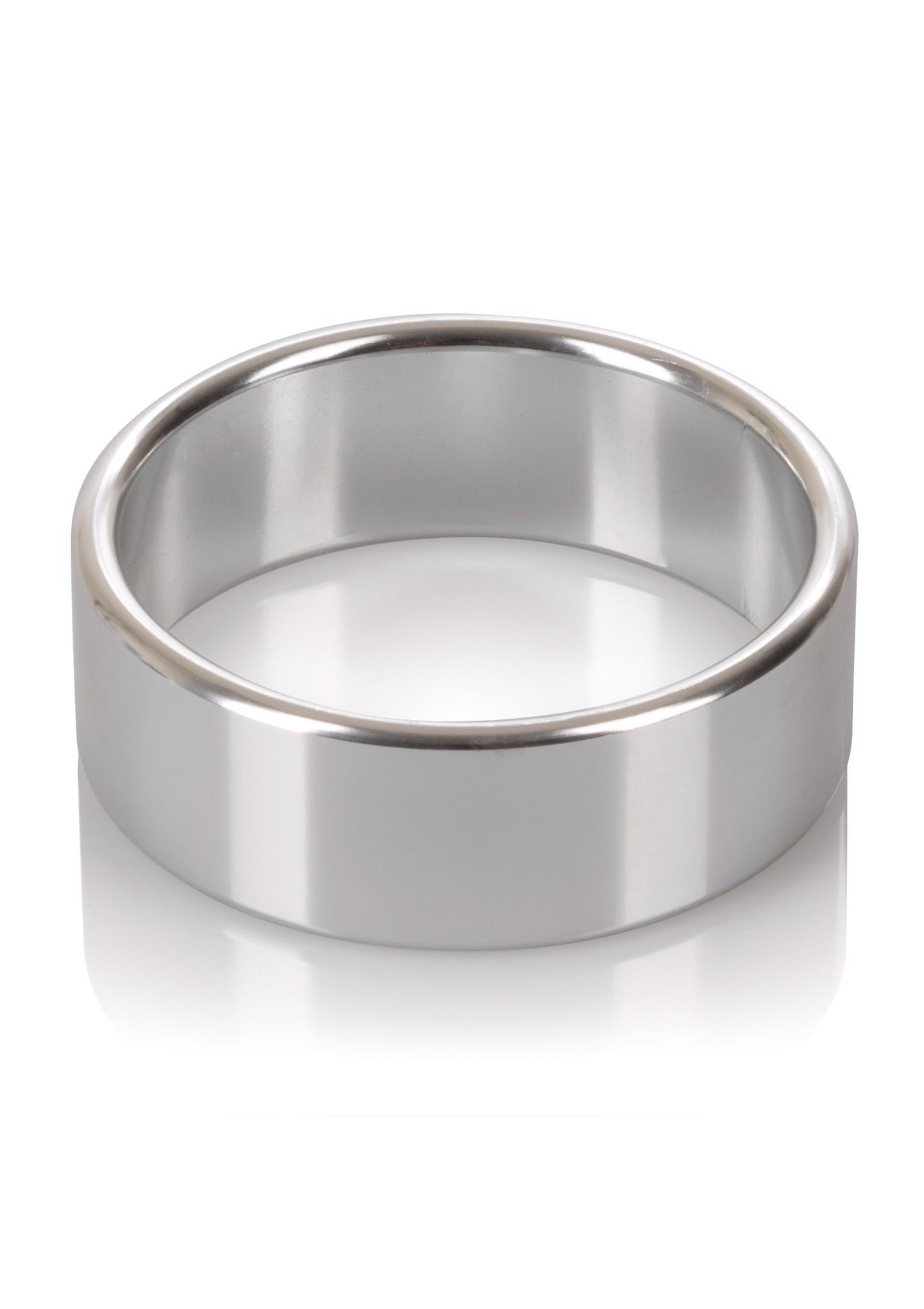 Alloy Metallic Ring - Xl Silver