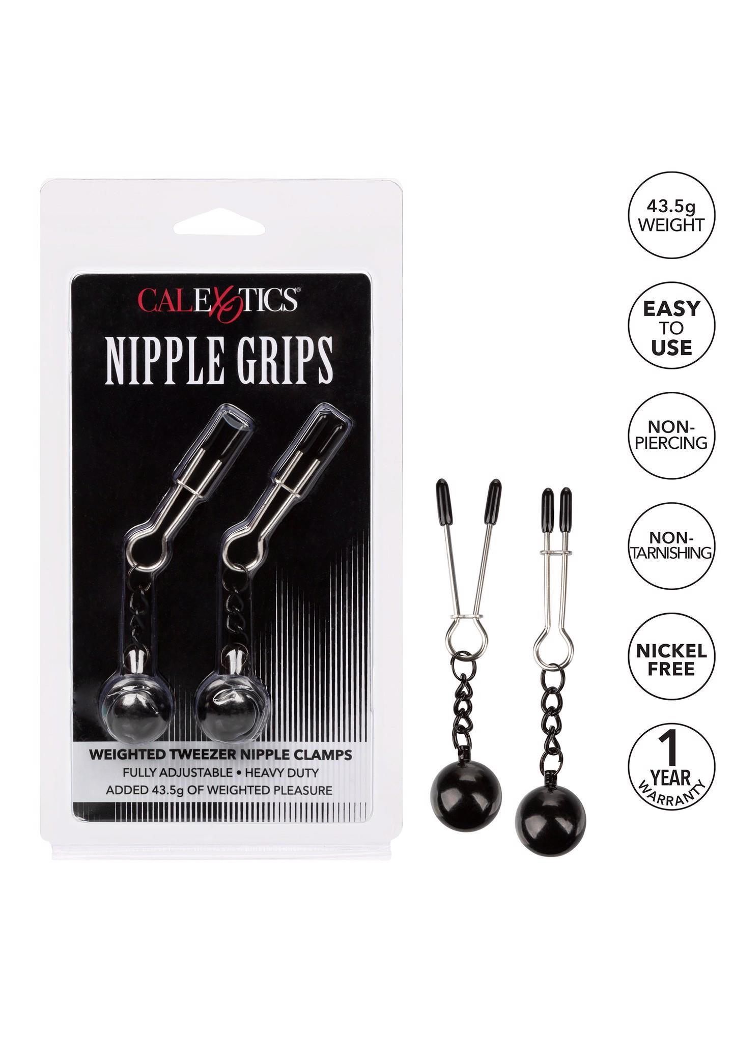 Weighted Tweezer Nippleclamps Metal