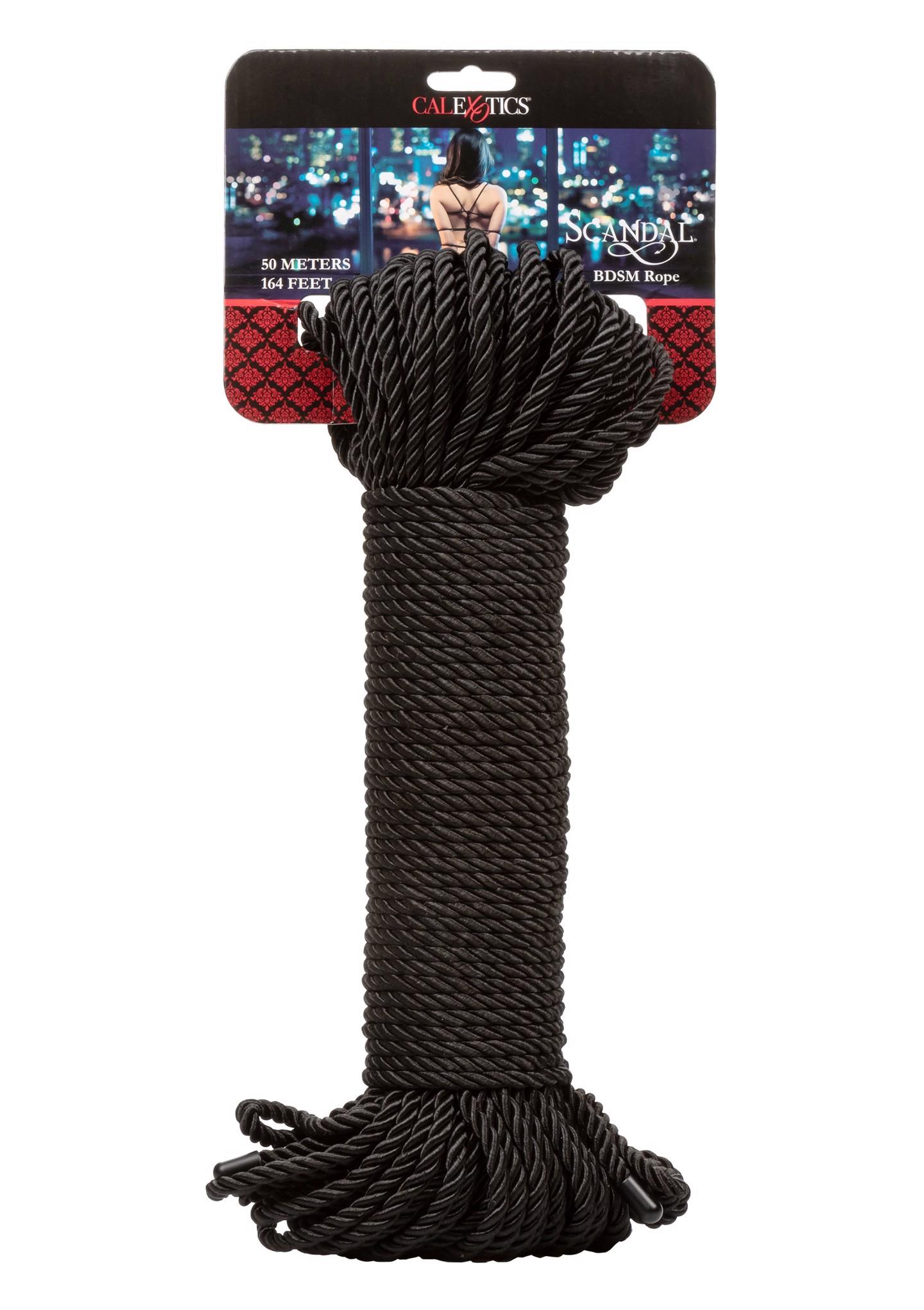 Scandal Bdsm Rope 50M Black