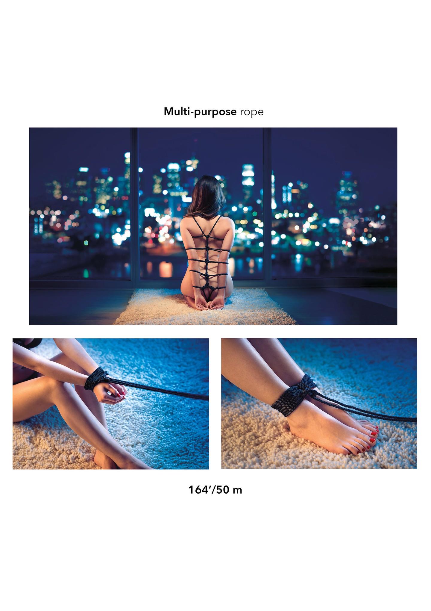 Scandal Bdsm Rope 50M Black