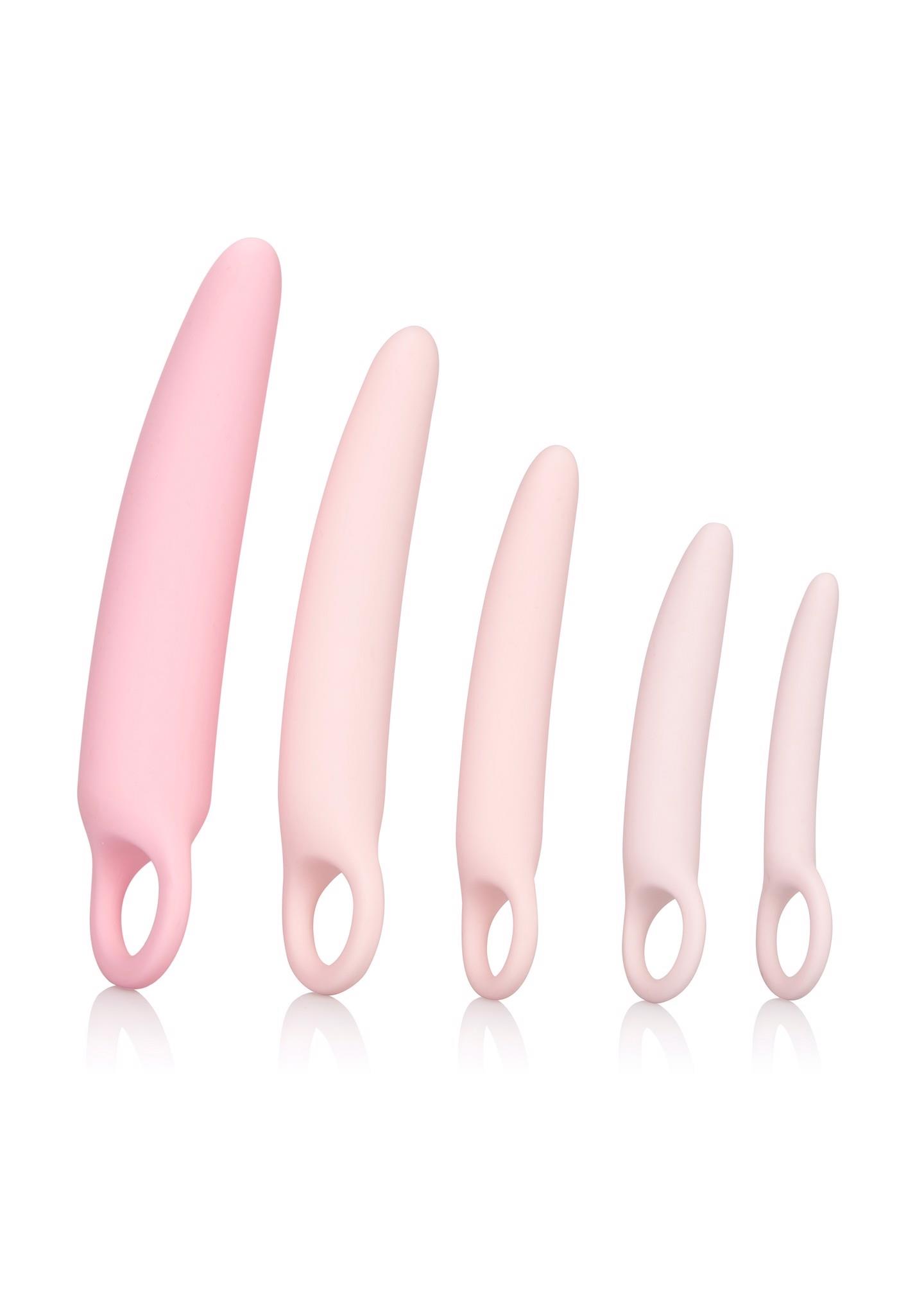 Silicone Dilator 5Pcs Set Pink