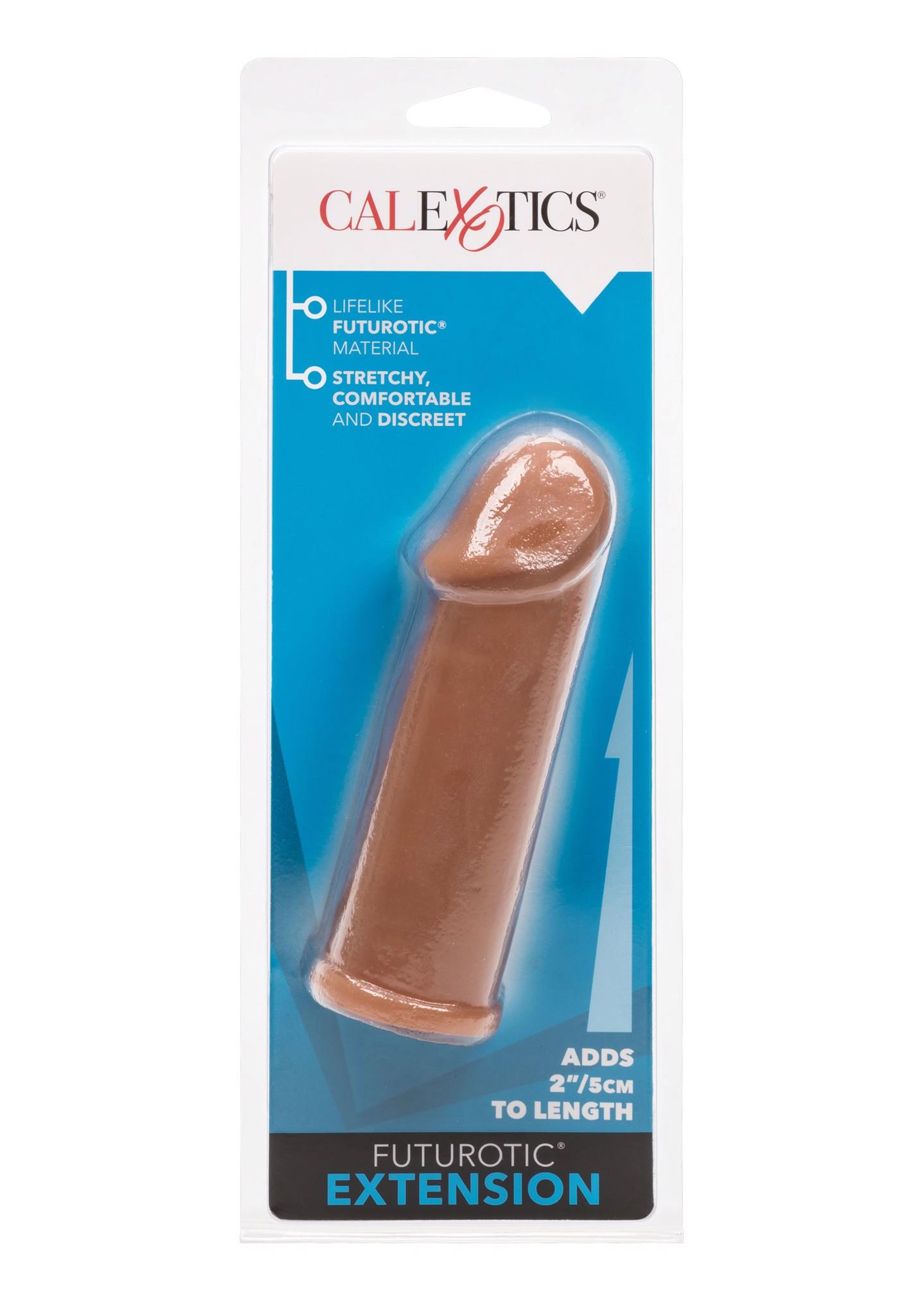 Futurotic Penis Extender Brown Brown Skin Tone
