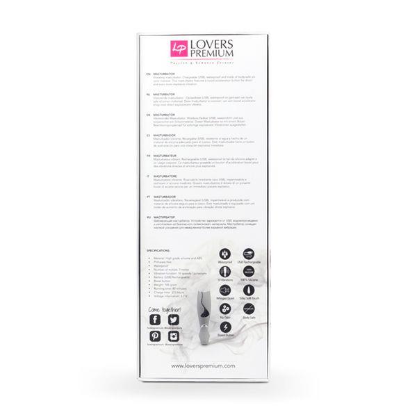 Loverspremium - Vulcan Masturbator Grey