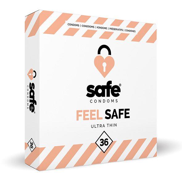 Kondómy SAFE Feel Safe Ultra Thin 36 ks