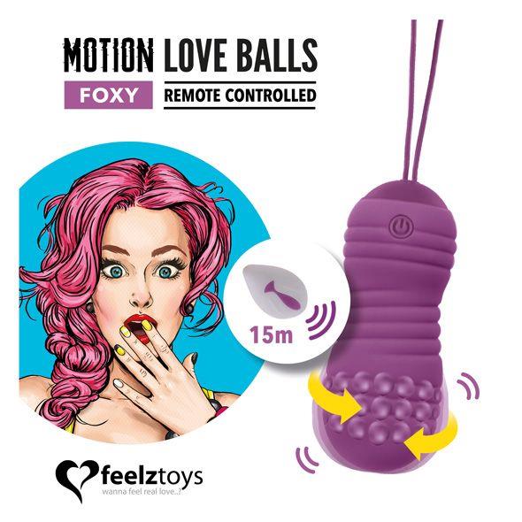 Feelztoys - Remote Controlled Motion Love Balls Foxy