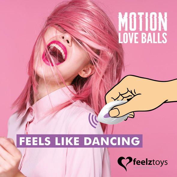 Feelztoys - Remote Controlled Motion Love Balls Foxy