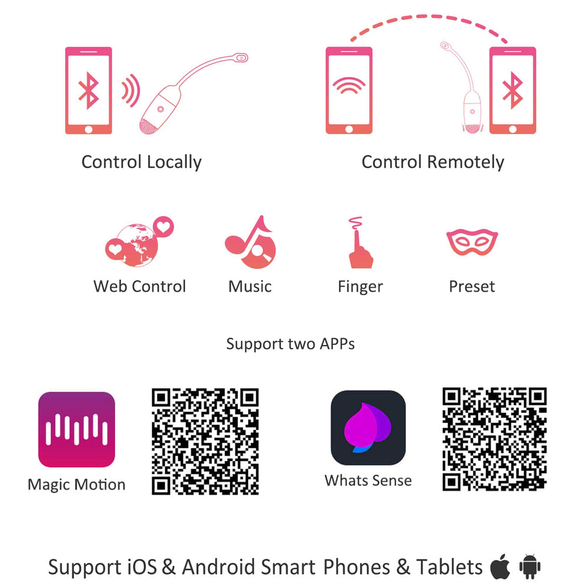 Magic Motion - Vini App Controlled Love Egg Pink