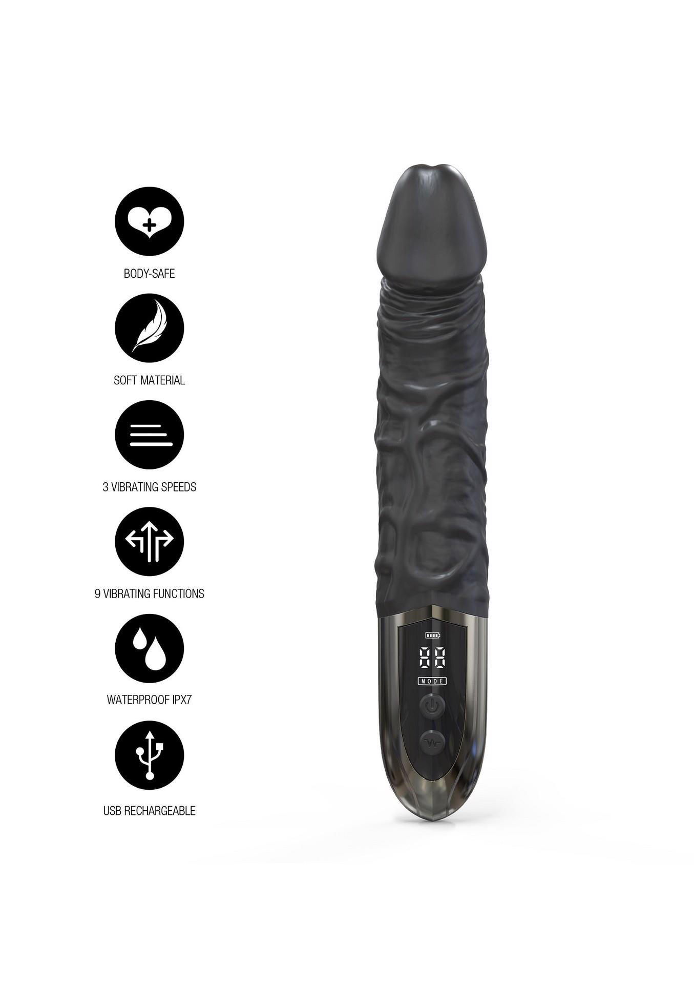 Anal Power Vibrator Black