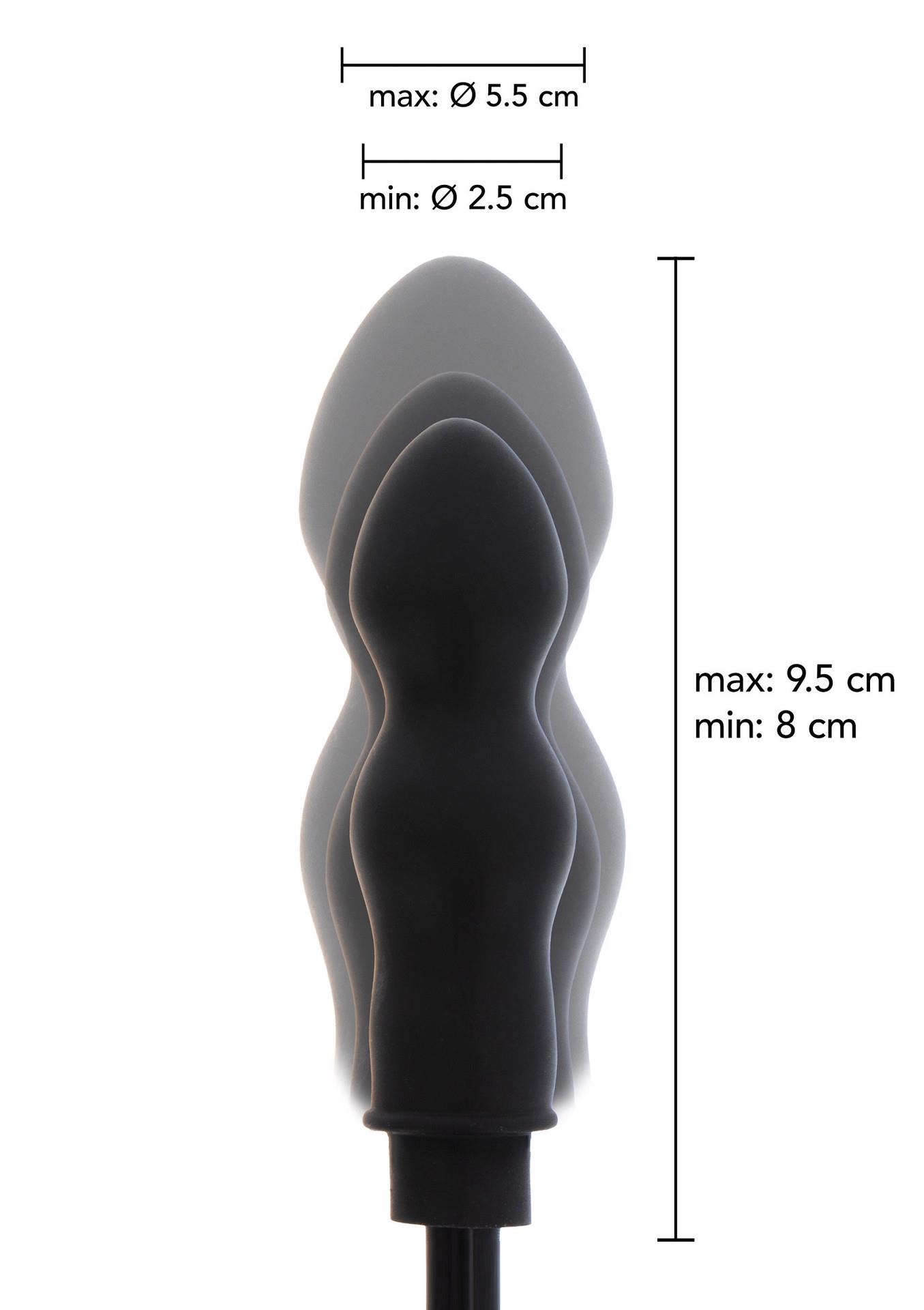 Inflatable Bulb Plug Starter Black