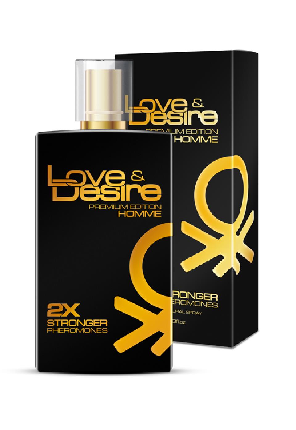  Love & Desire  Gold Men 100 ml - feromónový parfém