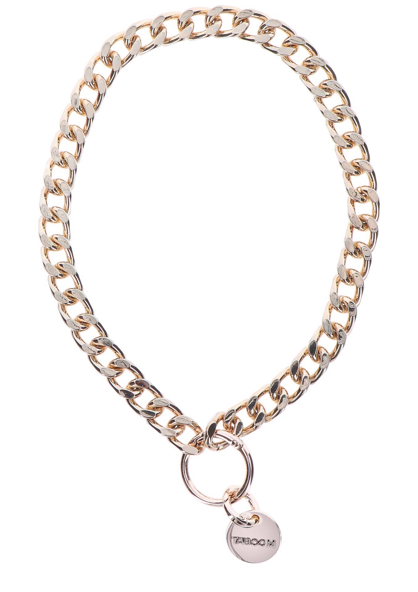 Statement Collar And Leash Rose Gold