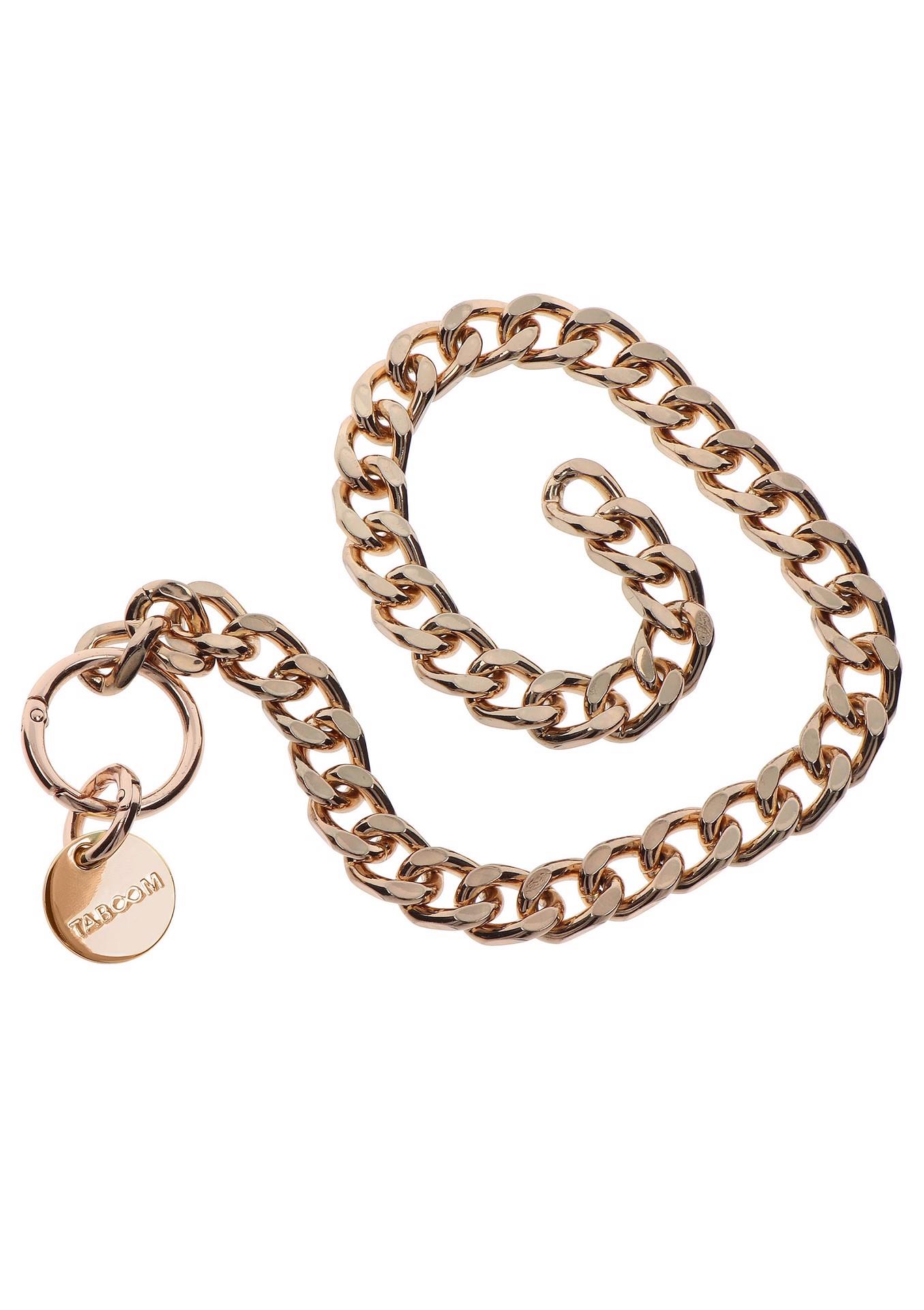 Statement Collar And Leash Rose Gold