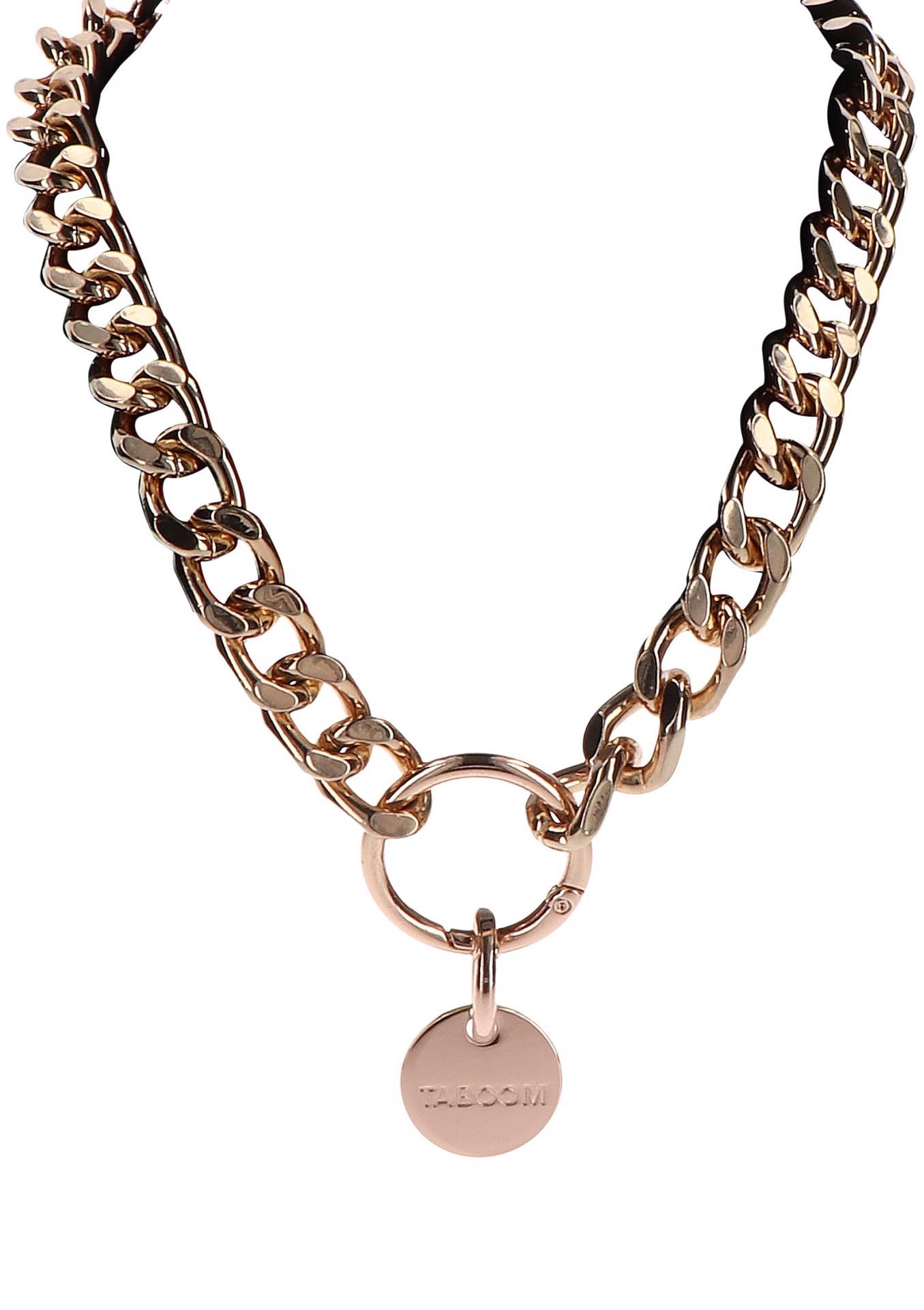 Statement Collar And Leash Rose Gold