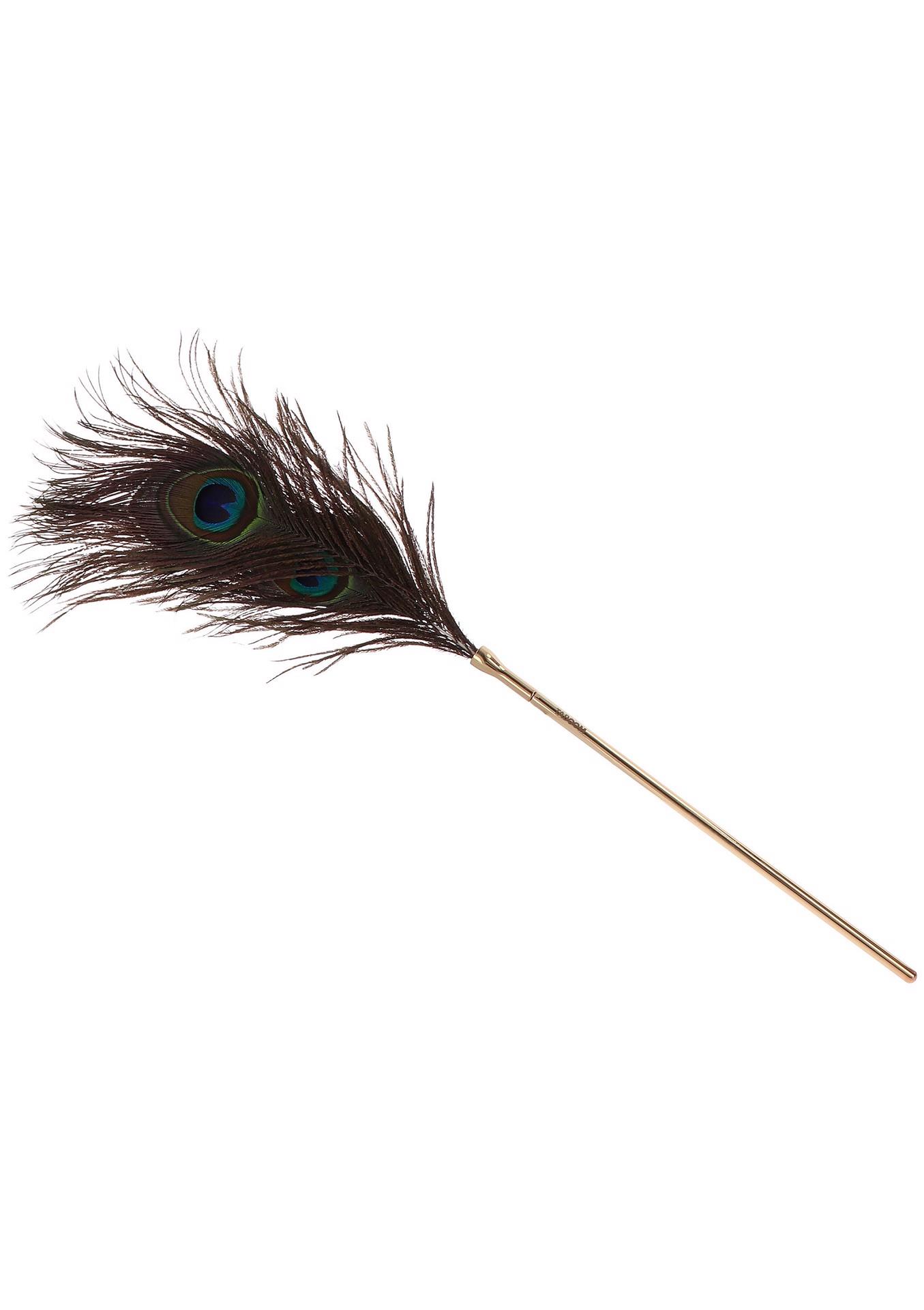Peacock Tickler Rose Gold