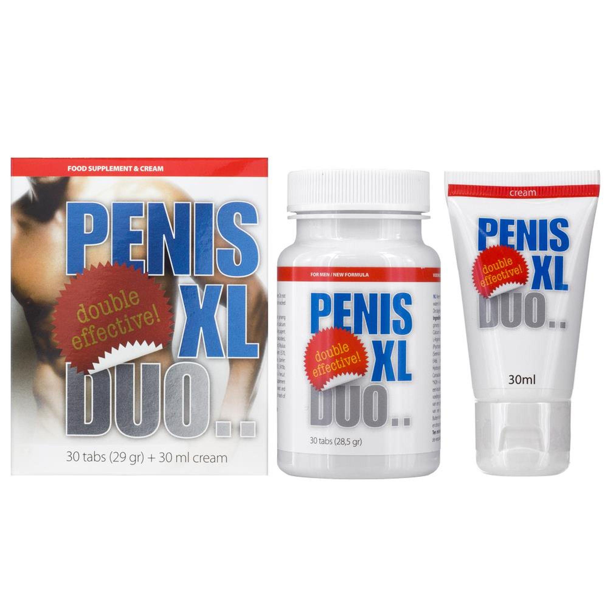 Zestaw do powiększania penisa Penis XL Duo Pack 30ml + 30 tabl.