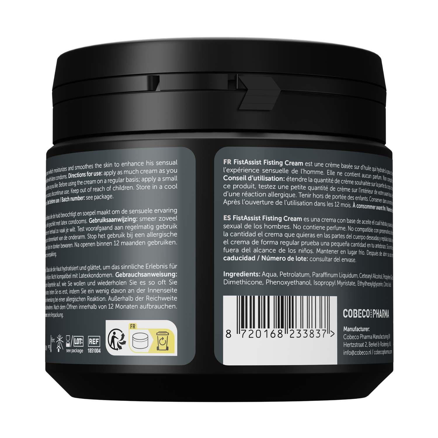 Fist Assist Fisting Cream 500Ml