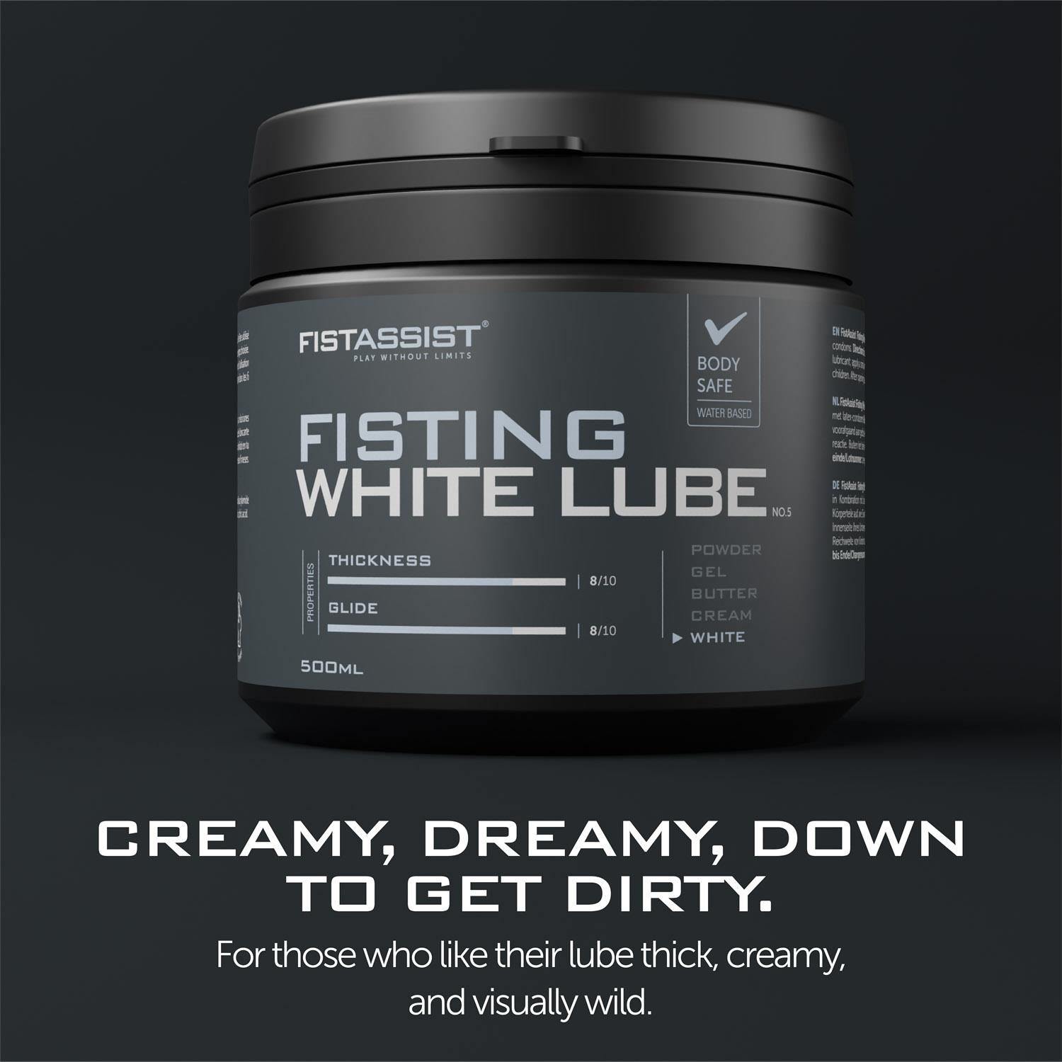 Fist Assist Fisting White Lube 500Ml