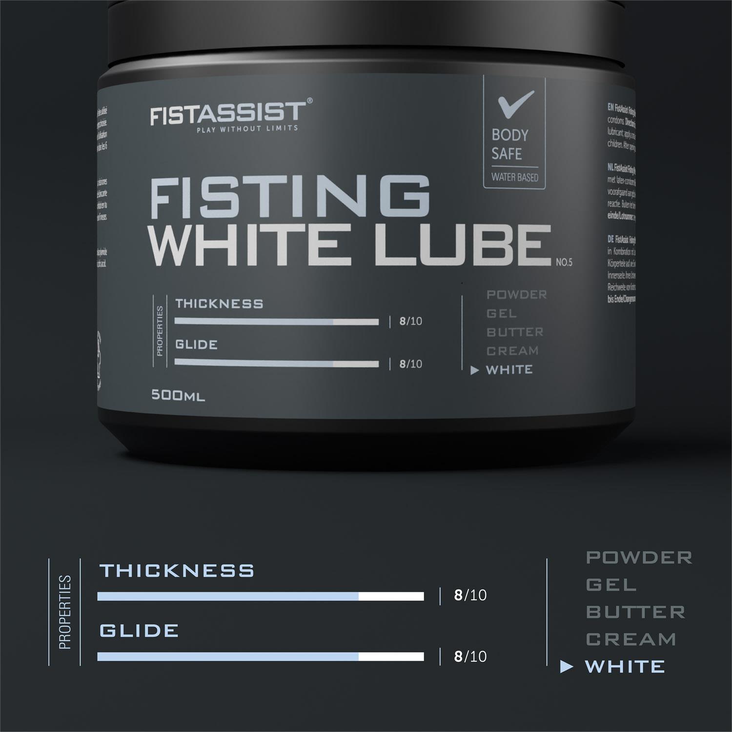Fist Assist Fisting White Lube 500Ml