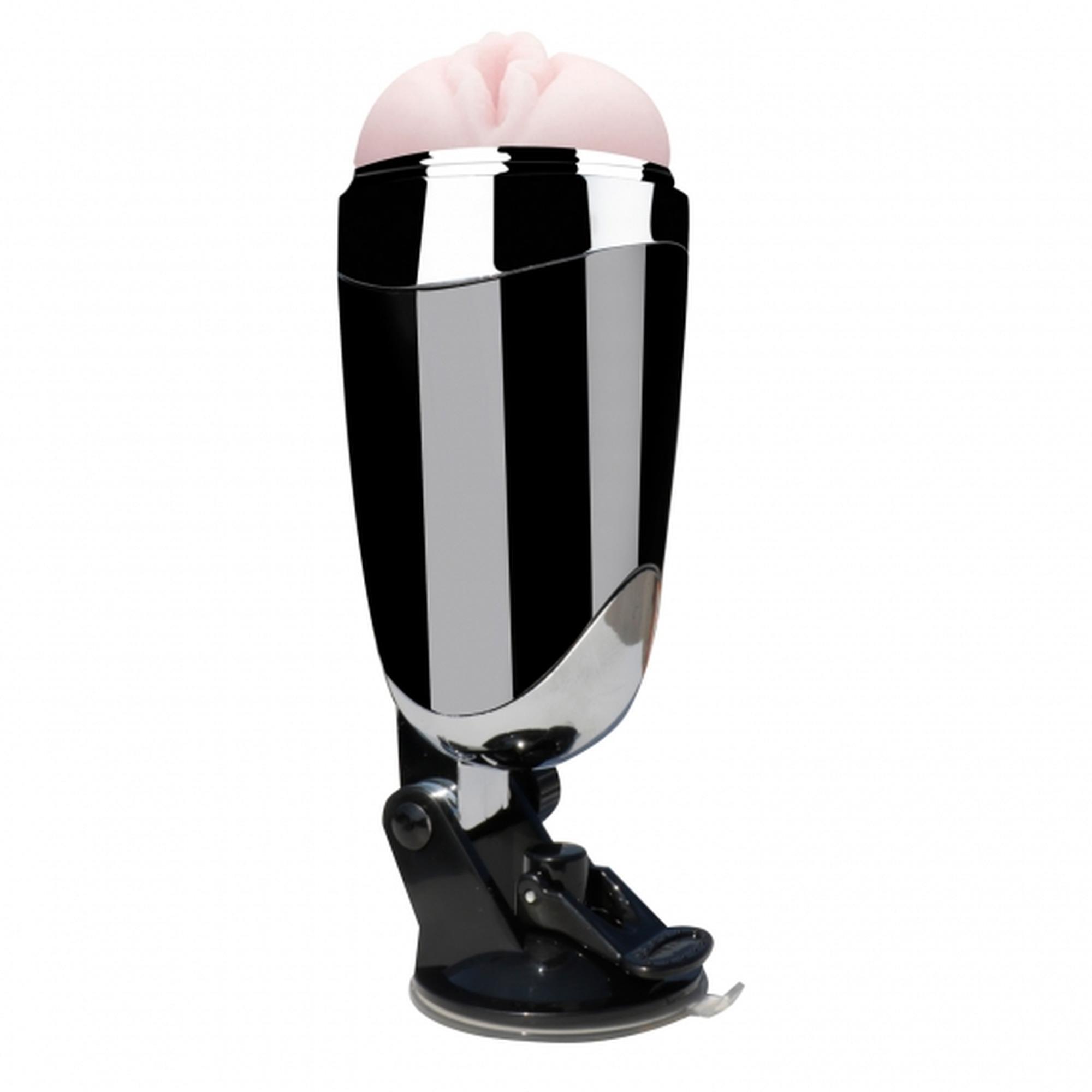 Randy Sandy Black Wallmounted Vibratinging Masturbator