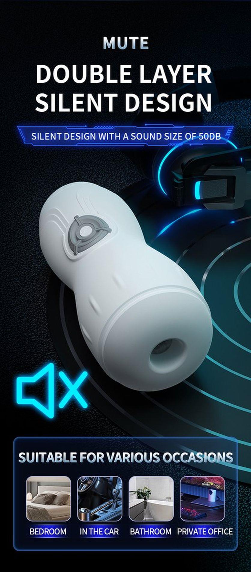 Power Escorts - Br311 - Carl - Big Size Masturbator - 10 Function + Sound