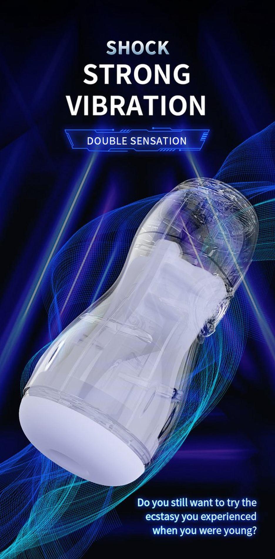 Power Escorts - Br311 - Carl - Big Size Masturbator - 10 Function + Sound