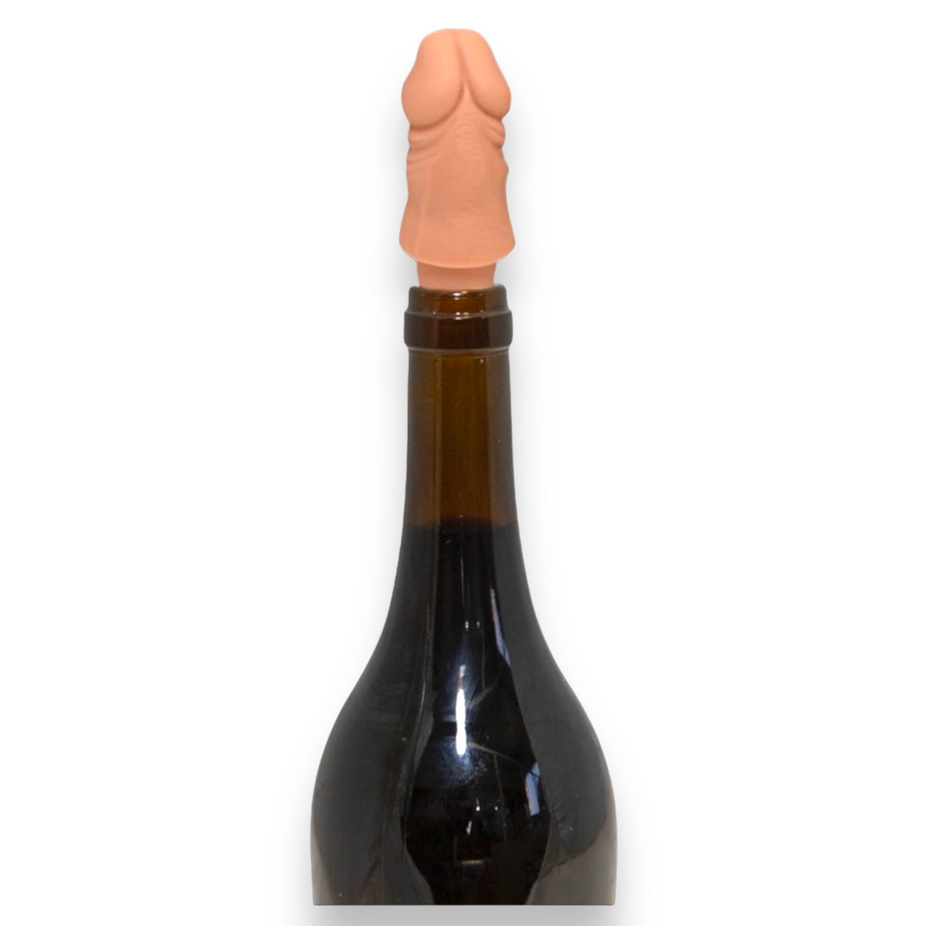 Kinky Pleasure - Ds021 - Penis Wine Bottle Stopper - Fun And Functional -