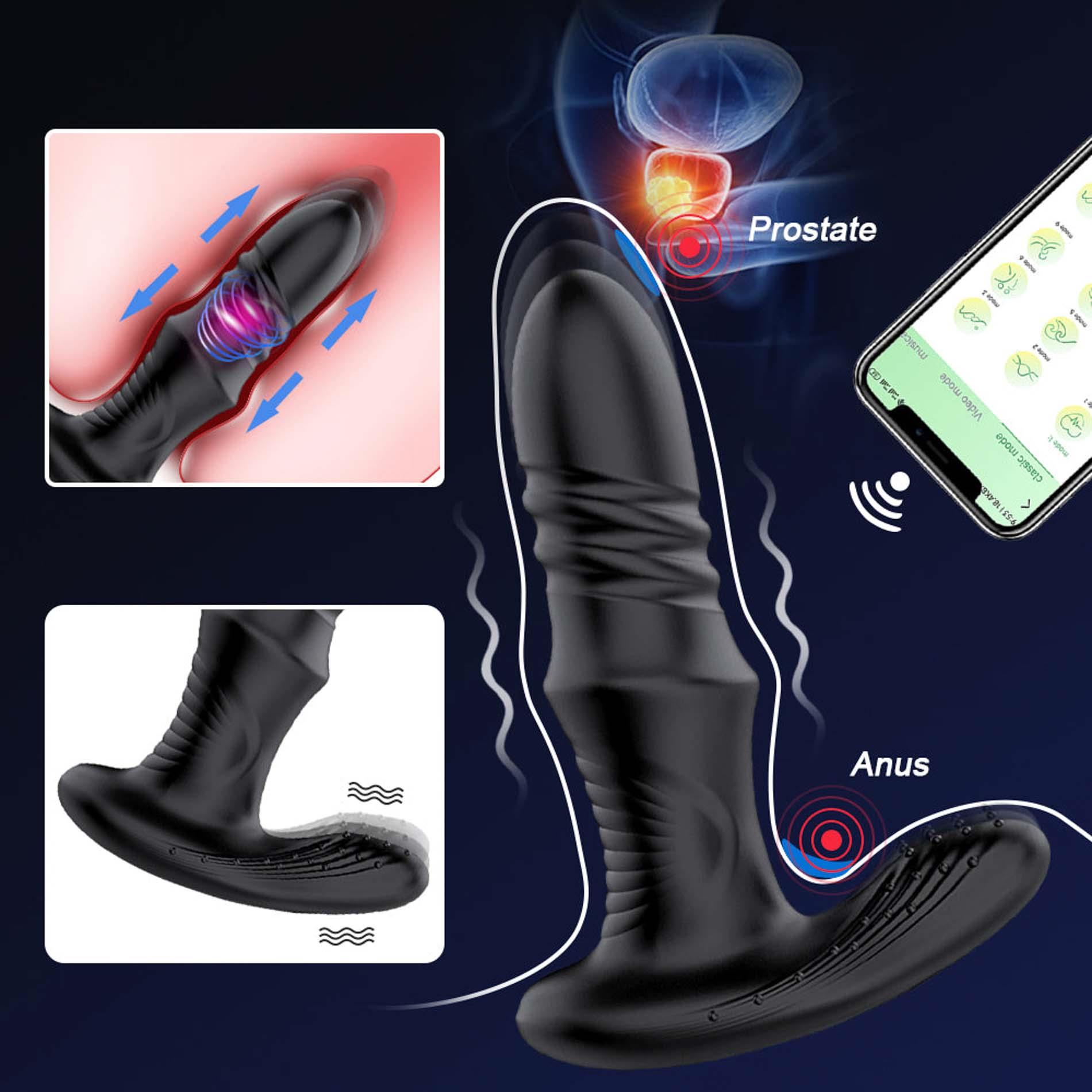 Lovesecret Premium Prostate Massager App Function