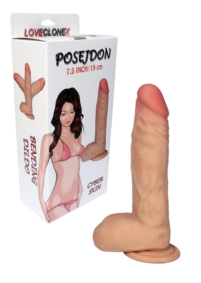 Dildo-Posejdon-Loveclonex 7,5""""""""-Flexible
