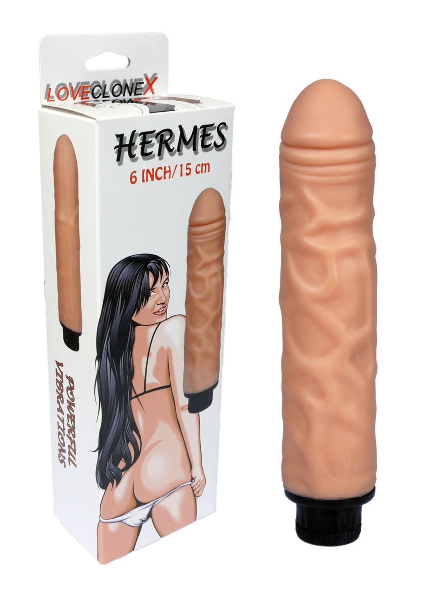 Wibrator-Hermes-Loveclonex 6""""""""-Vibration