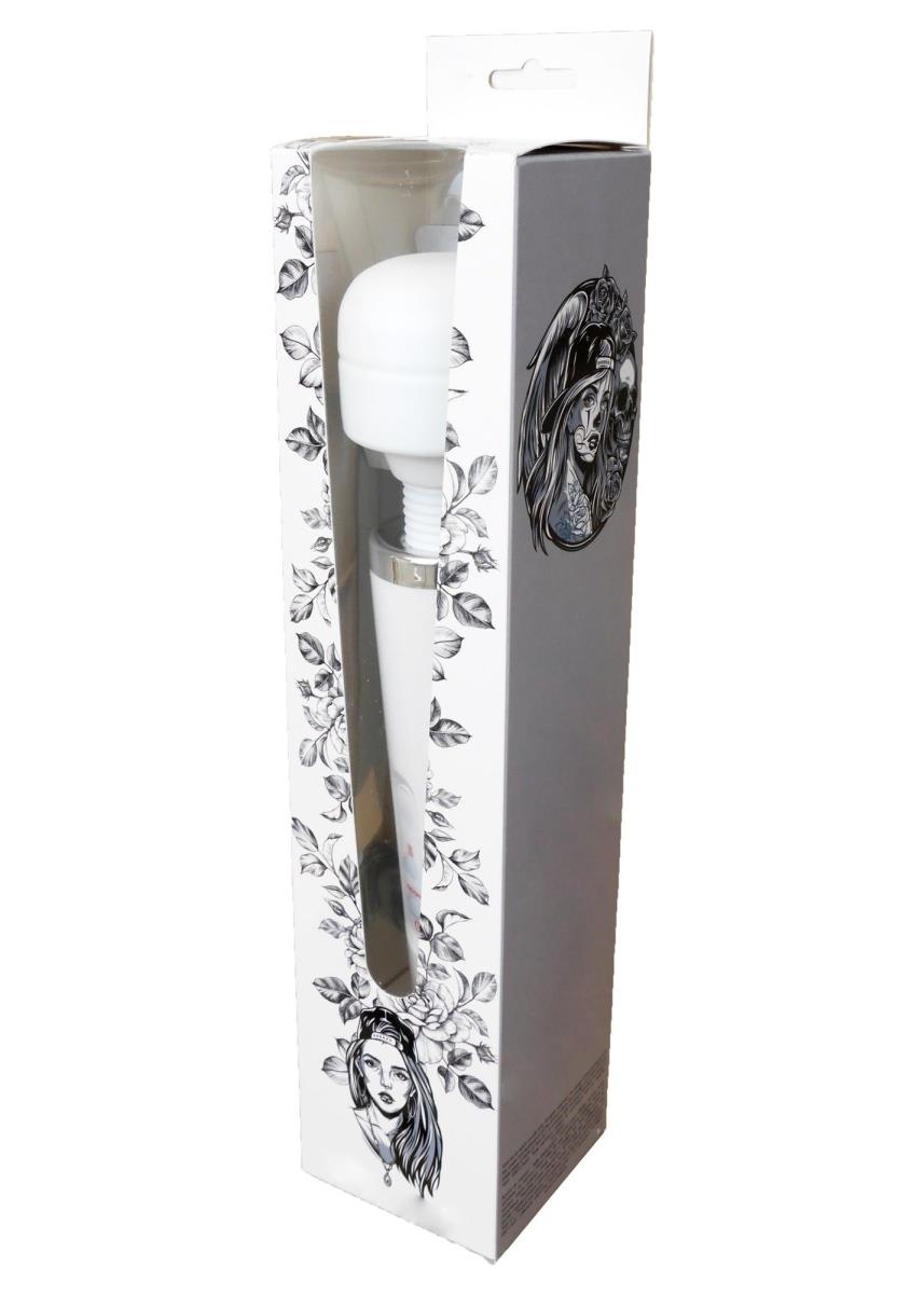 Stymulator-Magic Massager Wand Usb White 10 Function