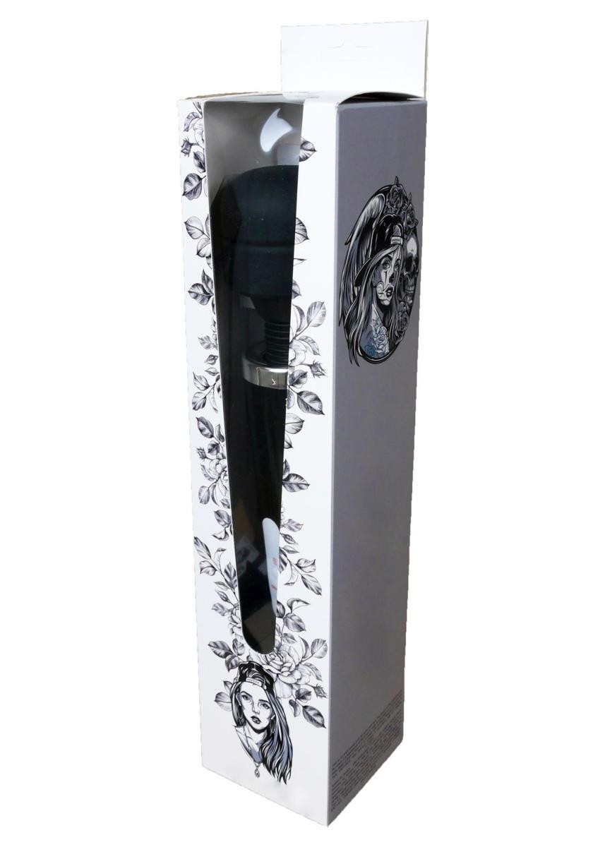 Stymulator-Magic Massager Wand Usb Black 10 Function