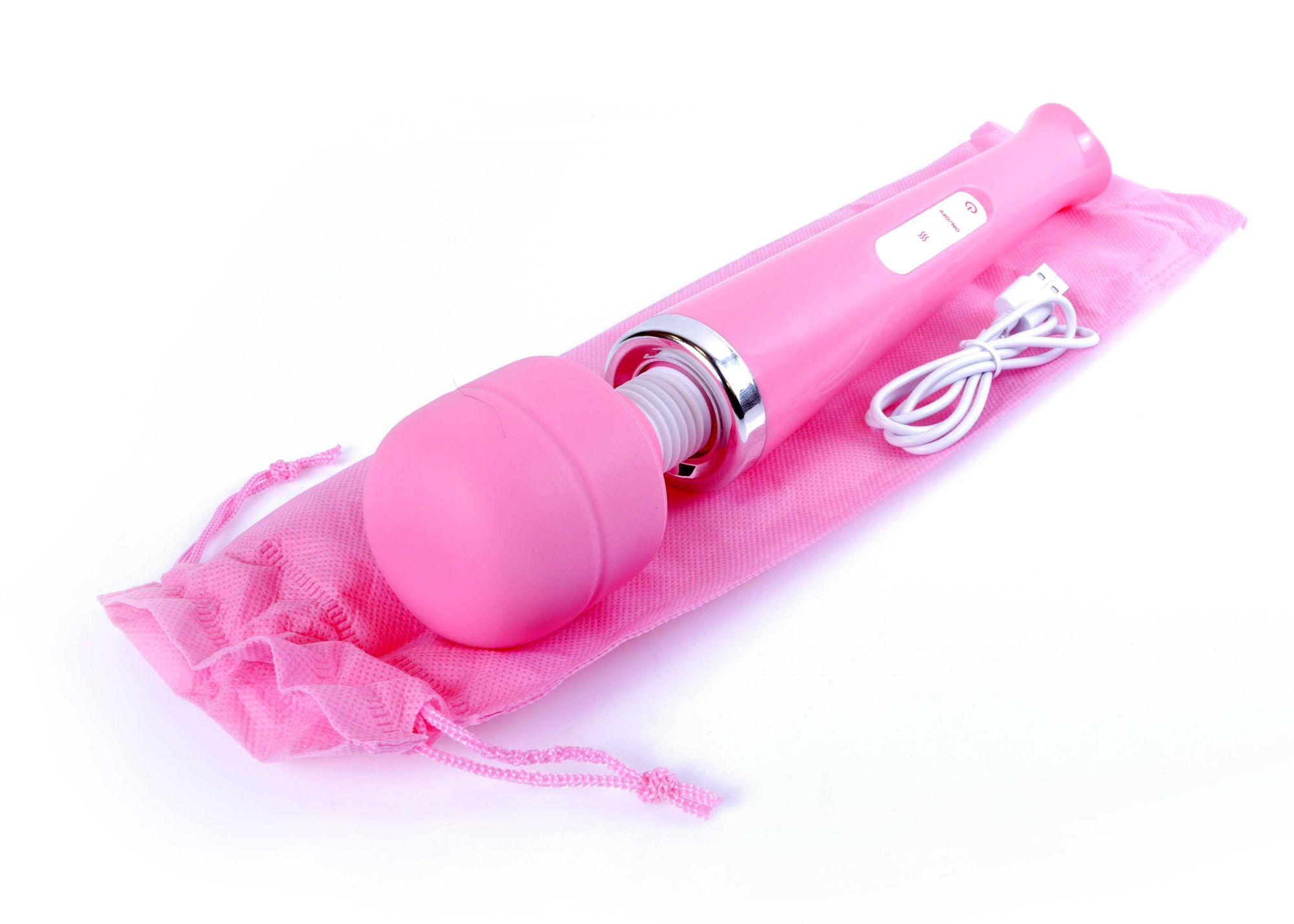 Stymulator-Magic Massager Wand Usb Pink 10 Function