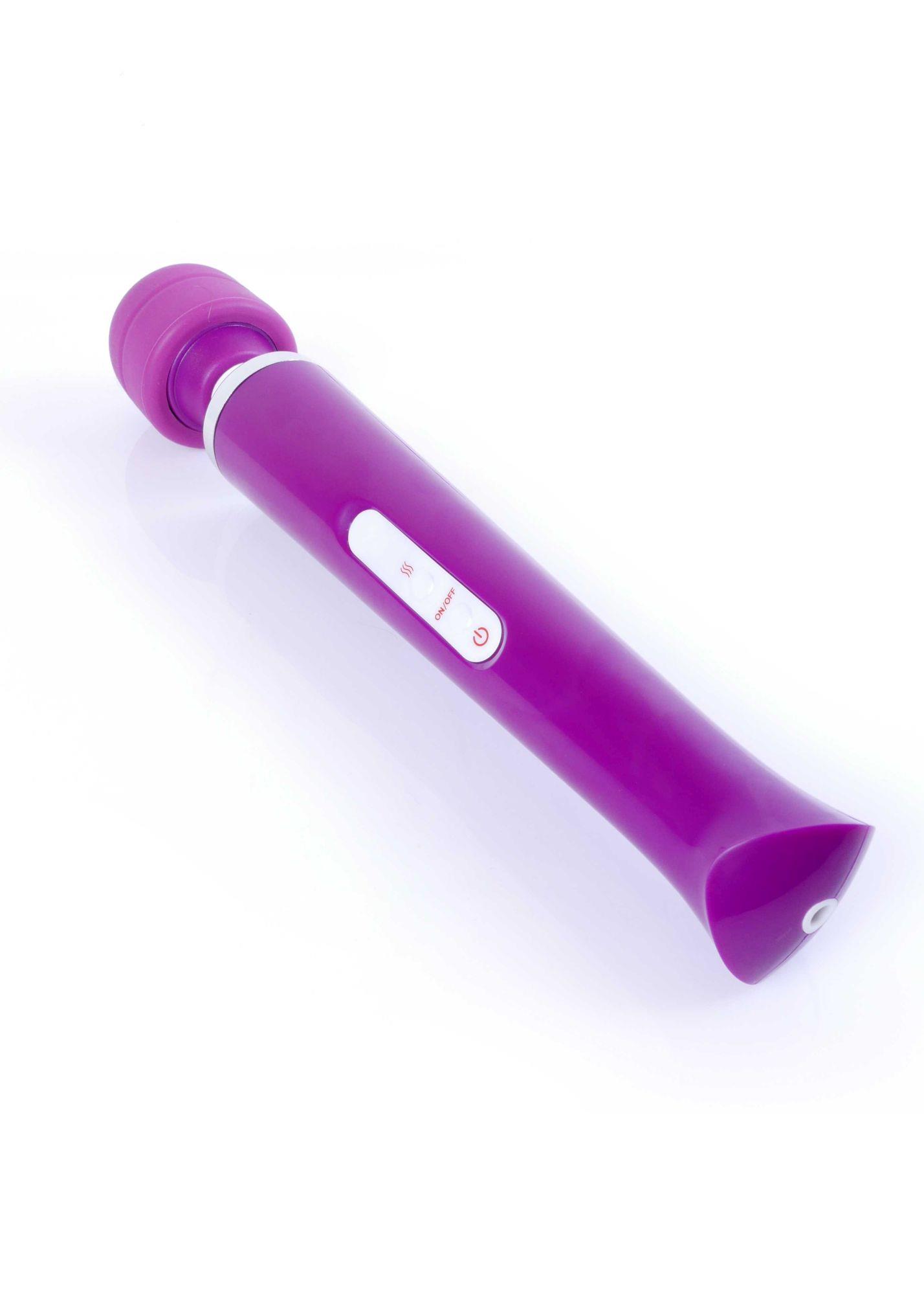 Stymulator-Magic Massager Wand Usb Purple 10 Function
