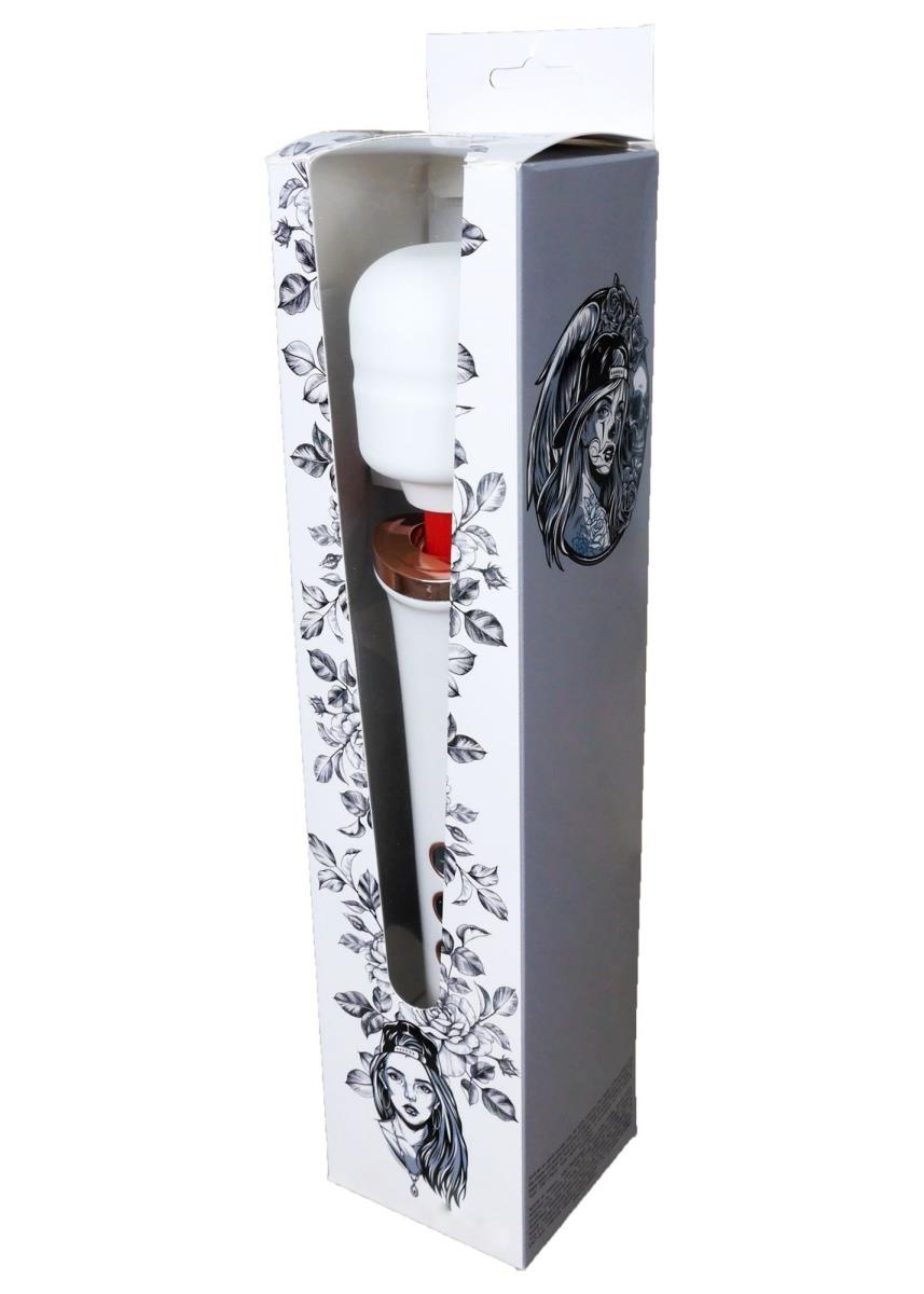 Stymulator-Massager Super Powerful Usb White 10 Function