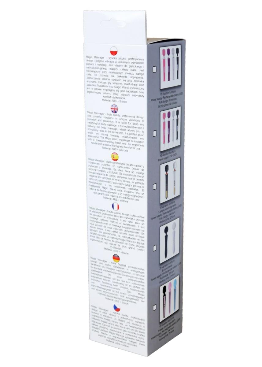 Stymulator-Massager Genius Usb Blue 10 Function