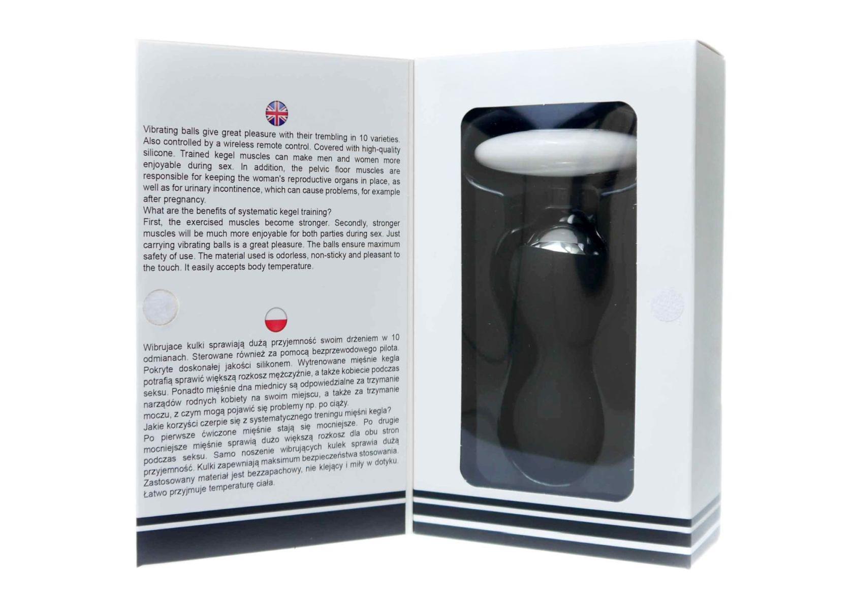 Kulki-Vibrating Silicone Kegel Balls Usb 10 Function / Remote Control