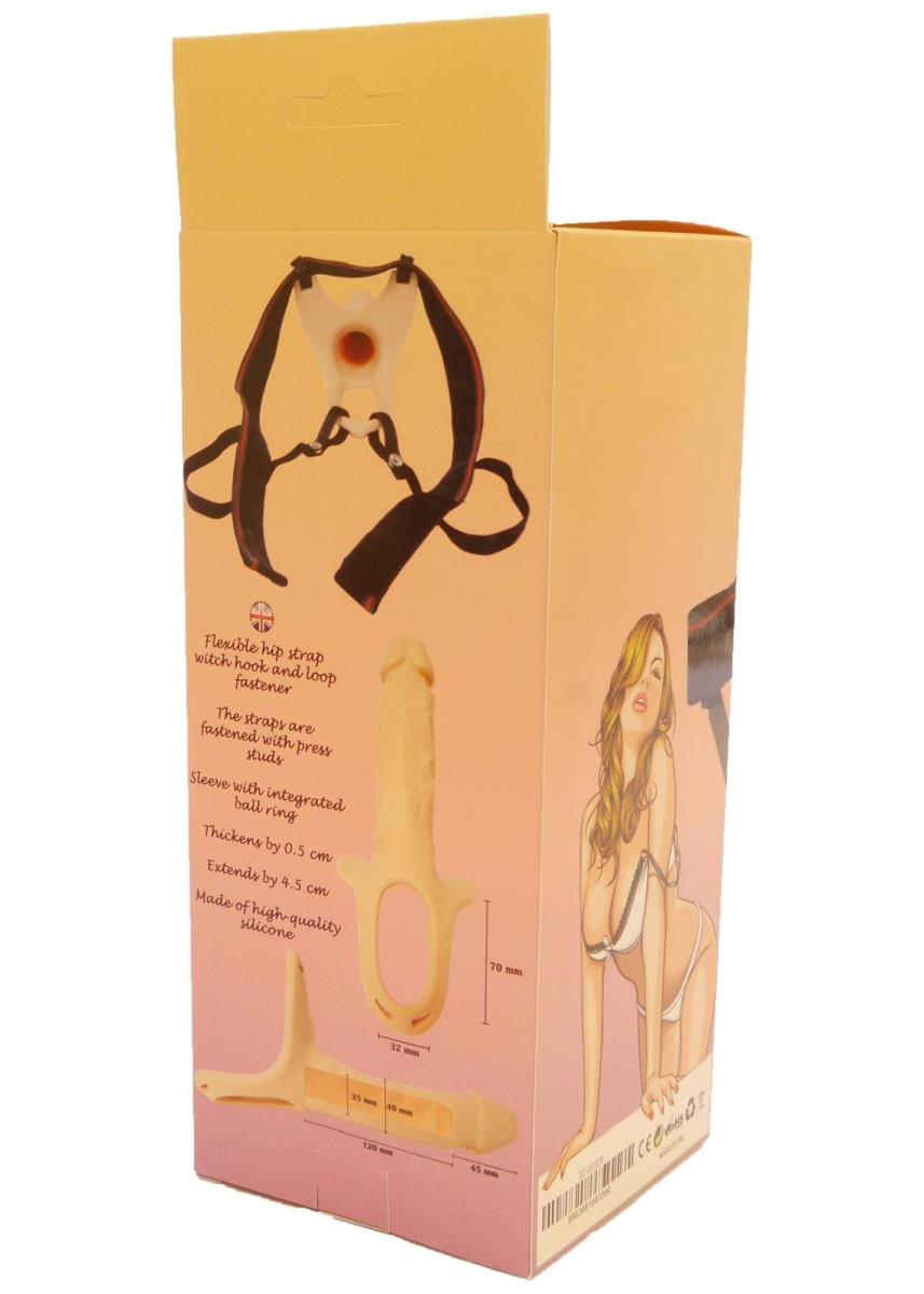 Proteza-Hollow Strap-On Super Hero