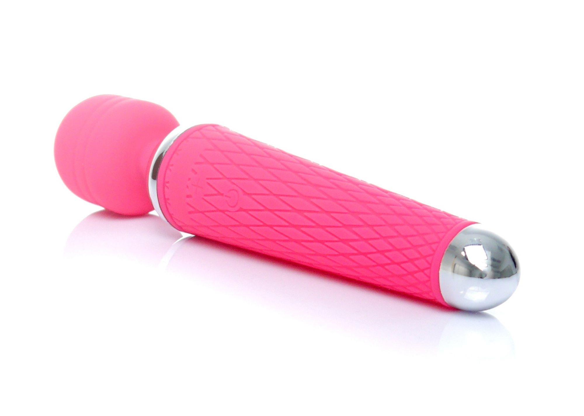 Stymulator-Power Massager Wand Usb Pink 10 Funkcji