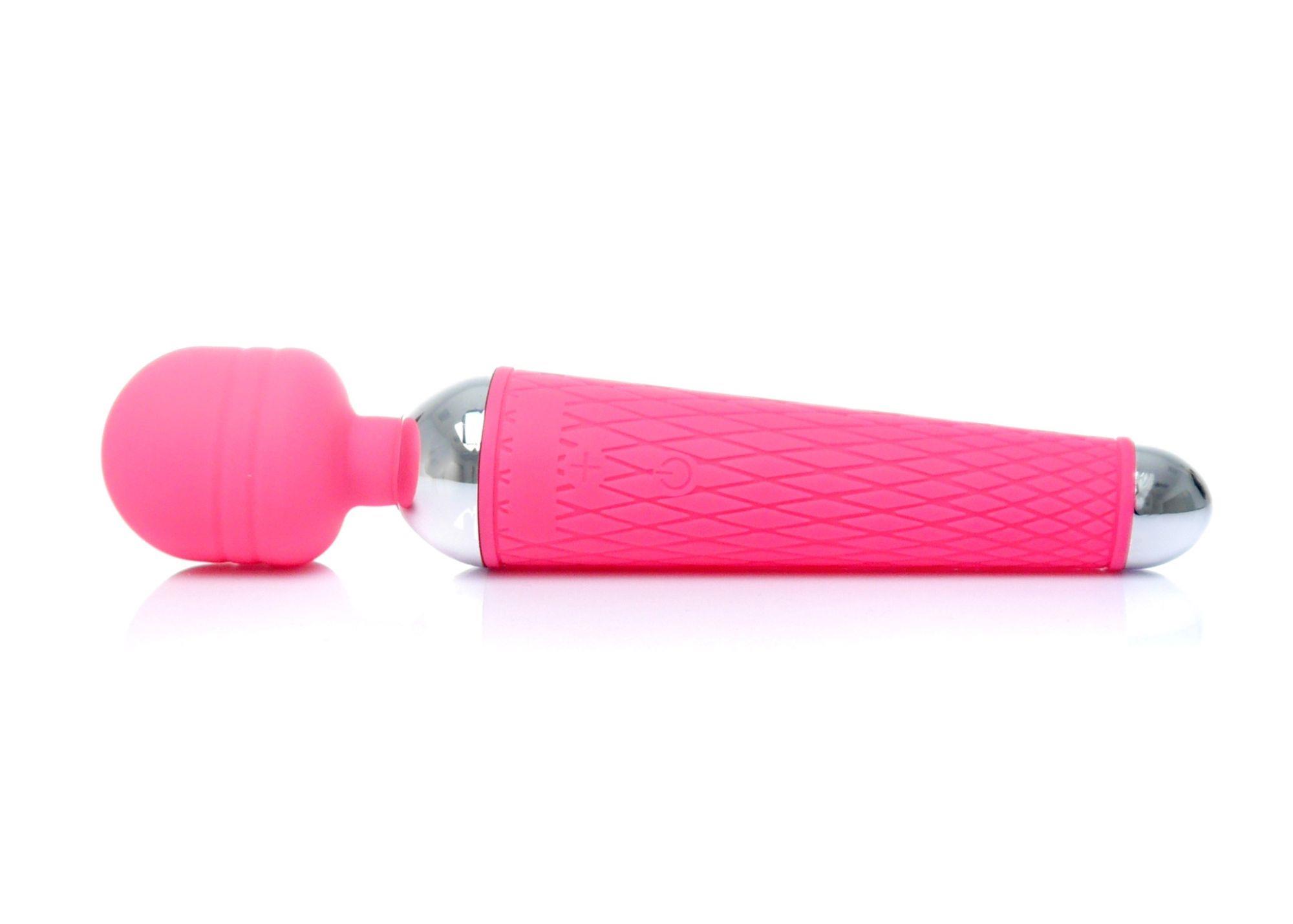Stymulator-Power Massager Wand Usb Pink 10 Funkcji