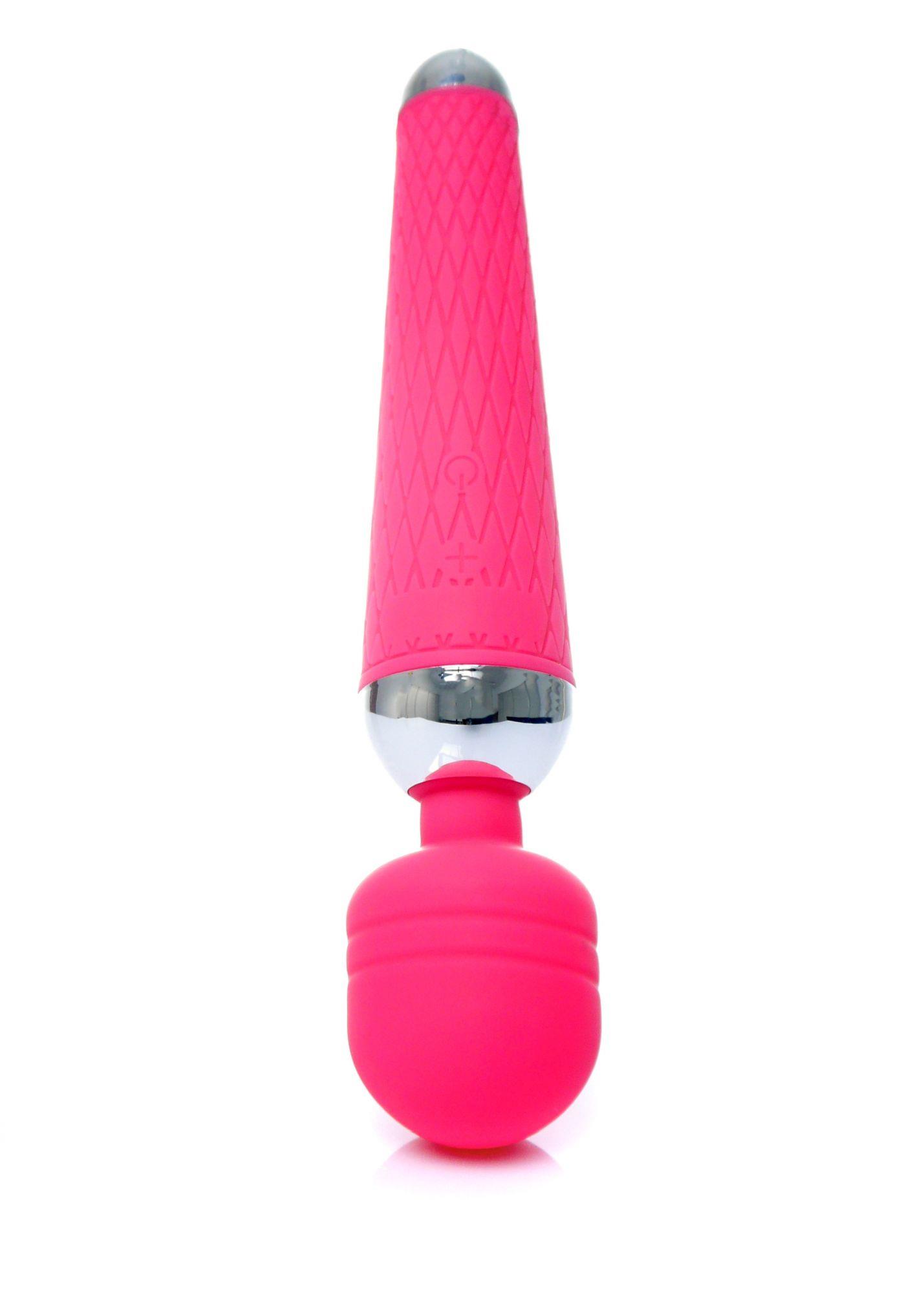 Stymulator-Power Massager Wand Usb Pink 10 Funkcji