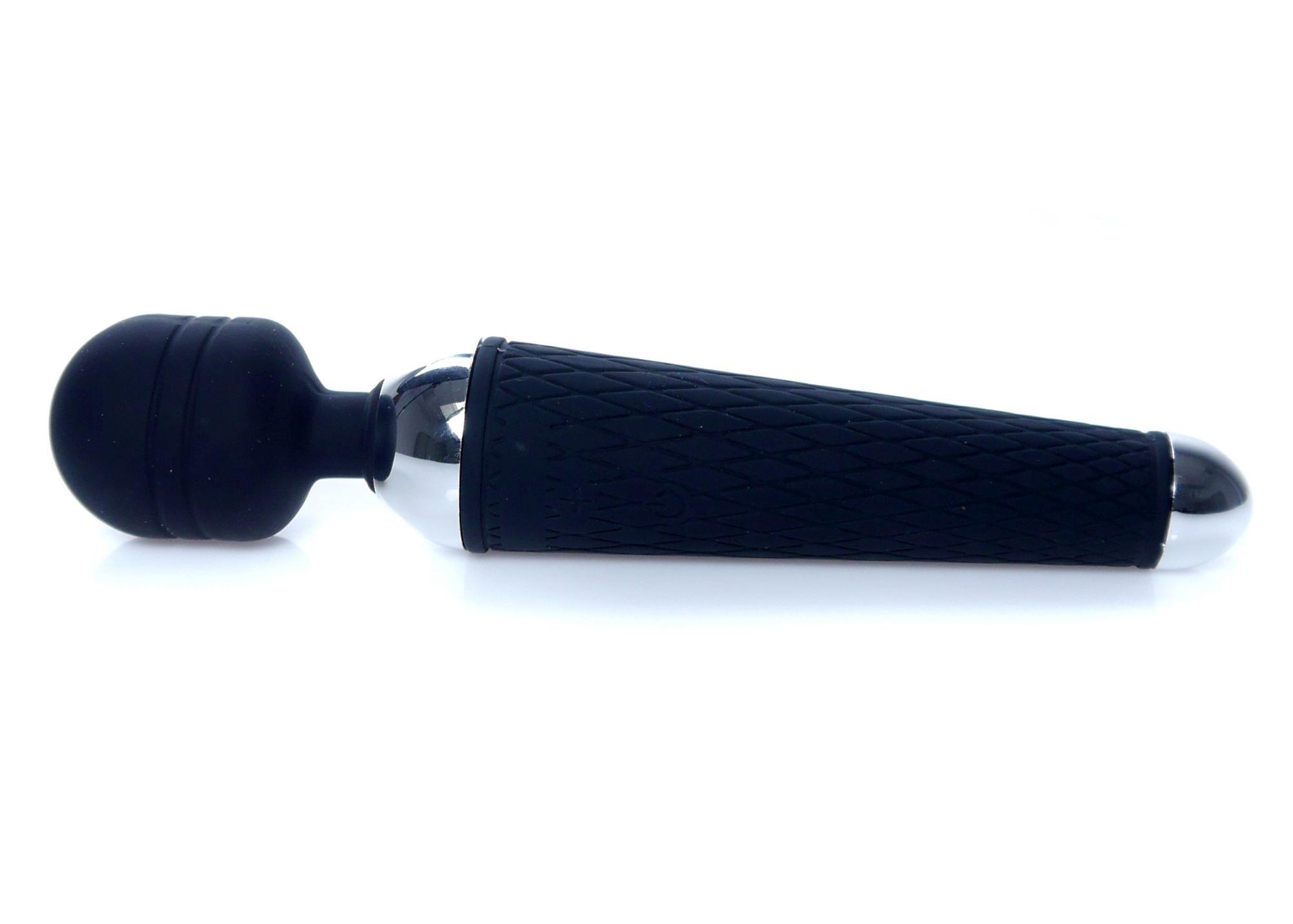 Stymulator-Power Massager Wand Usb Black 10 Funkcji