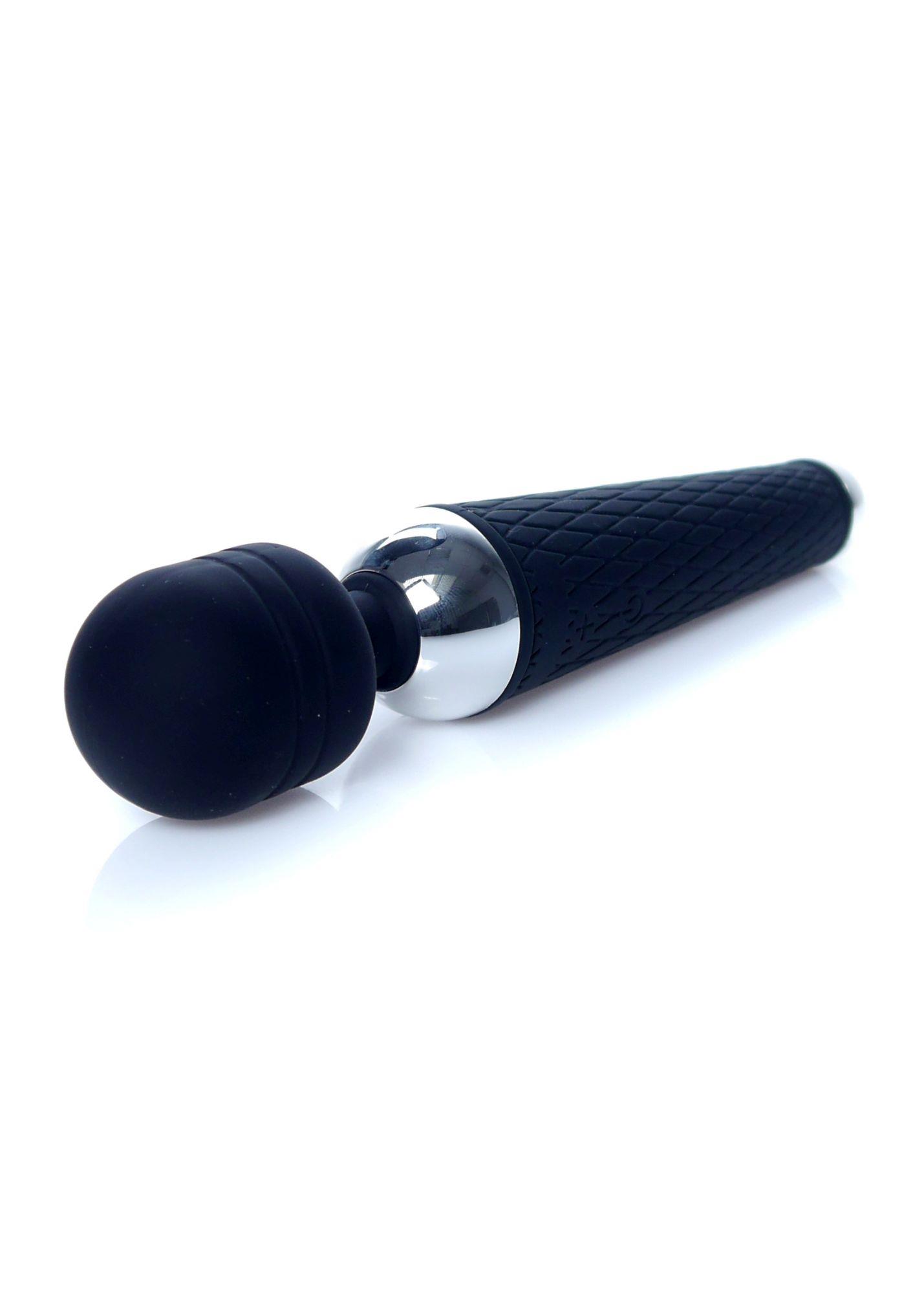 Stymulator-Power Massager Wand Usb Black 10 Funkcji