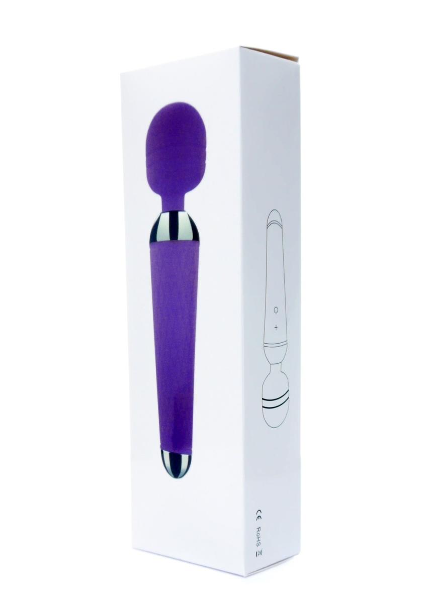 Stymulator-Power Massager Wand Usb Black 10 Funkcji
