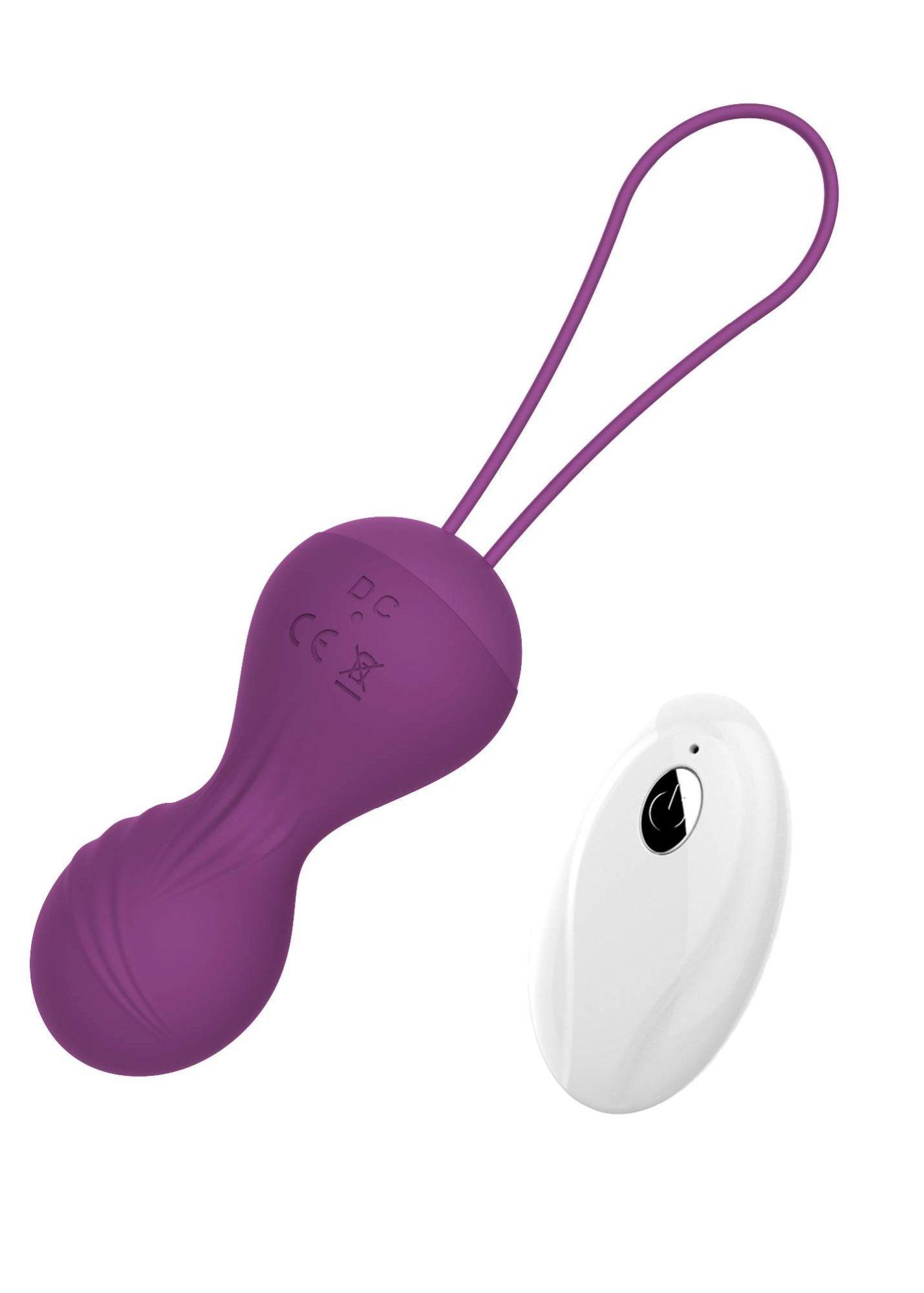 Kulki-Vibrating Silicone Kegel Balls Usb 10 Function / Remote Control