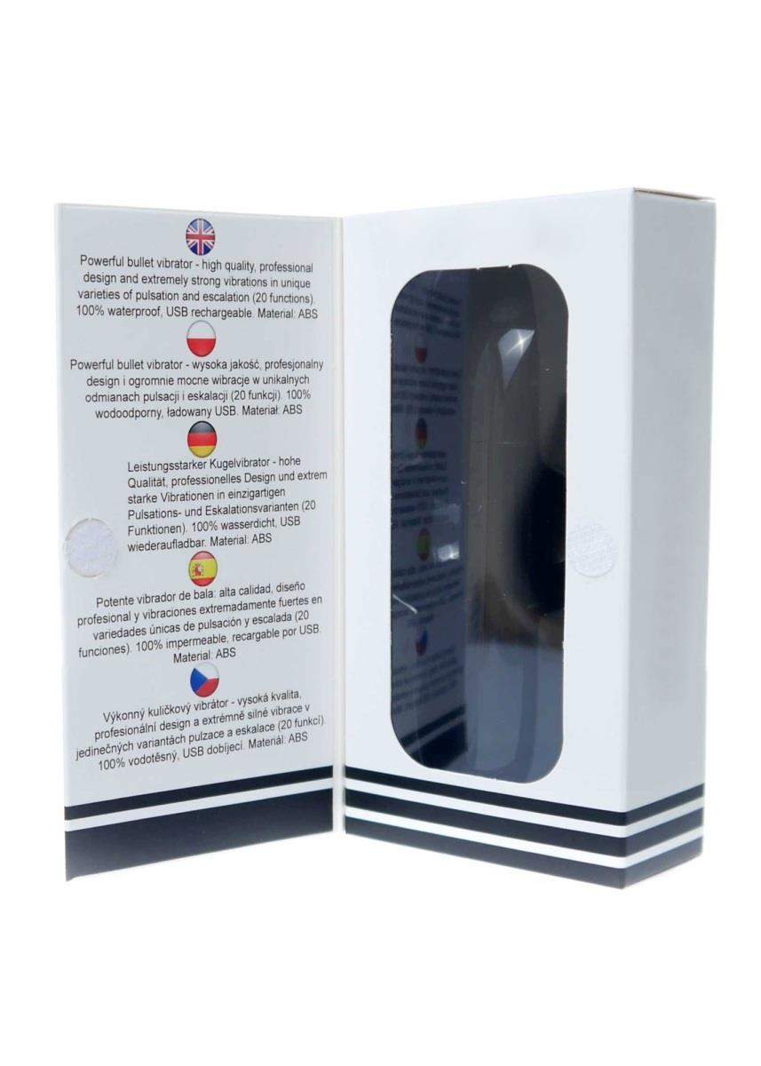 Stymulator-Rechargeable Powerful Bullet Vibrator Usb 20 Functions -