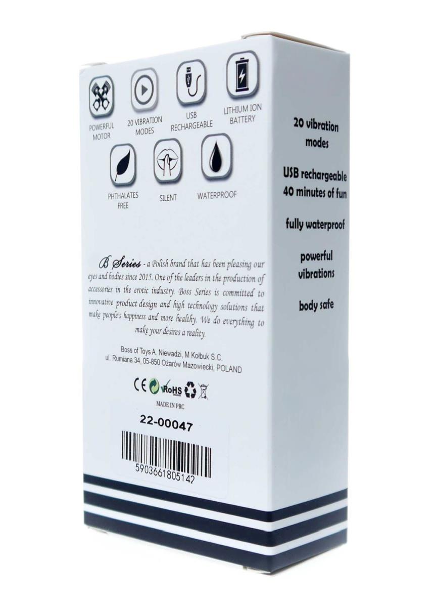 Stymulator-Rechargeable Powerful Bullet Vibrator Usb 20 Functions -