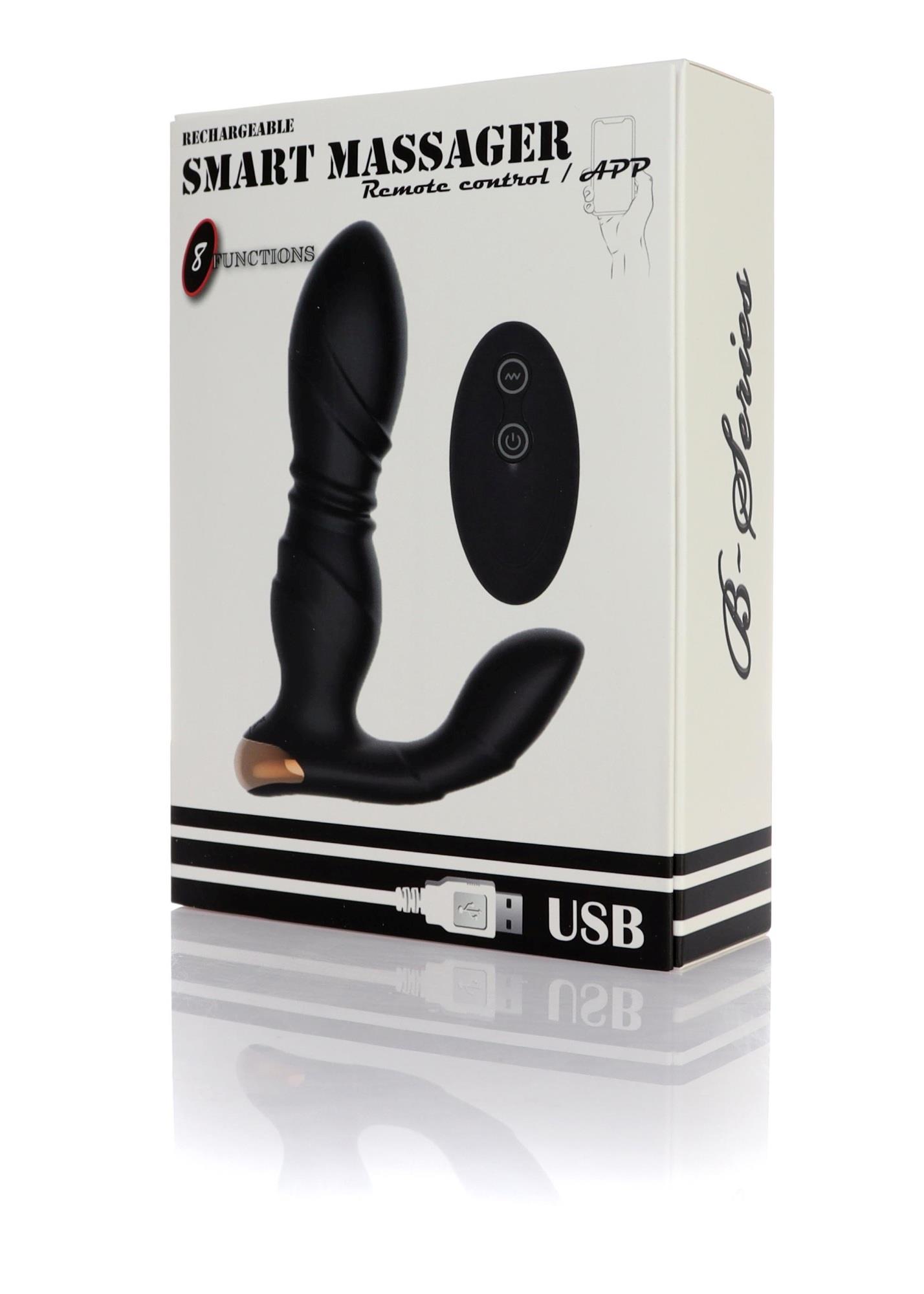 Stymulator - Smart Massager Usb 8 Functions / App + Remote Control
