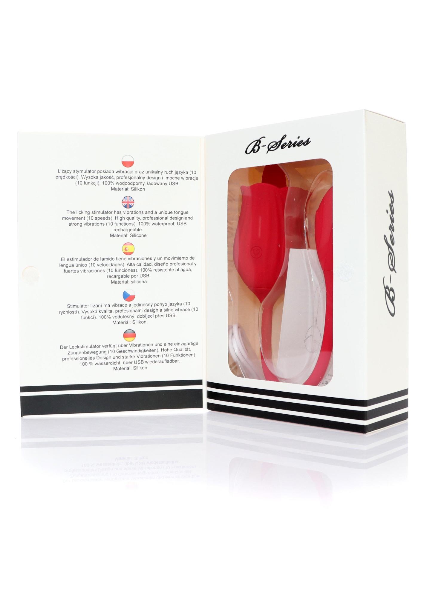 Stymulator - Licking Massager With Vibrating Egg Usb 10 Functions