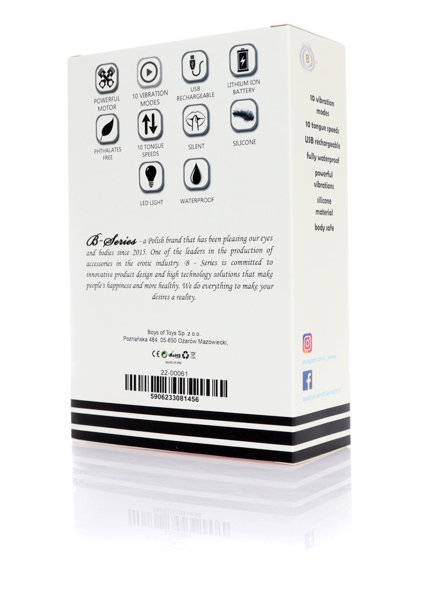 Stymulator - Licking Massager With Vibrating Egg Usb 10 Functions